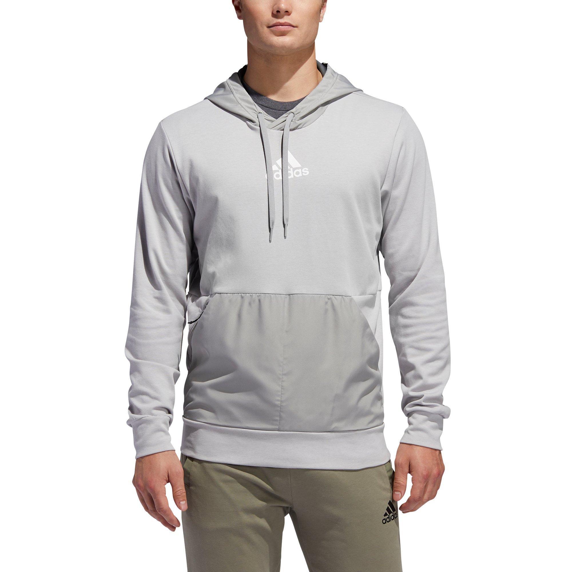 grey adidas pullover