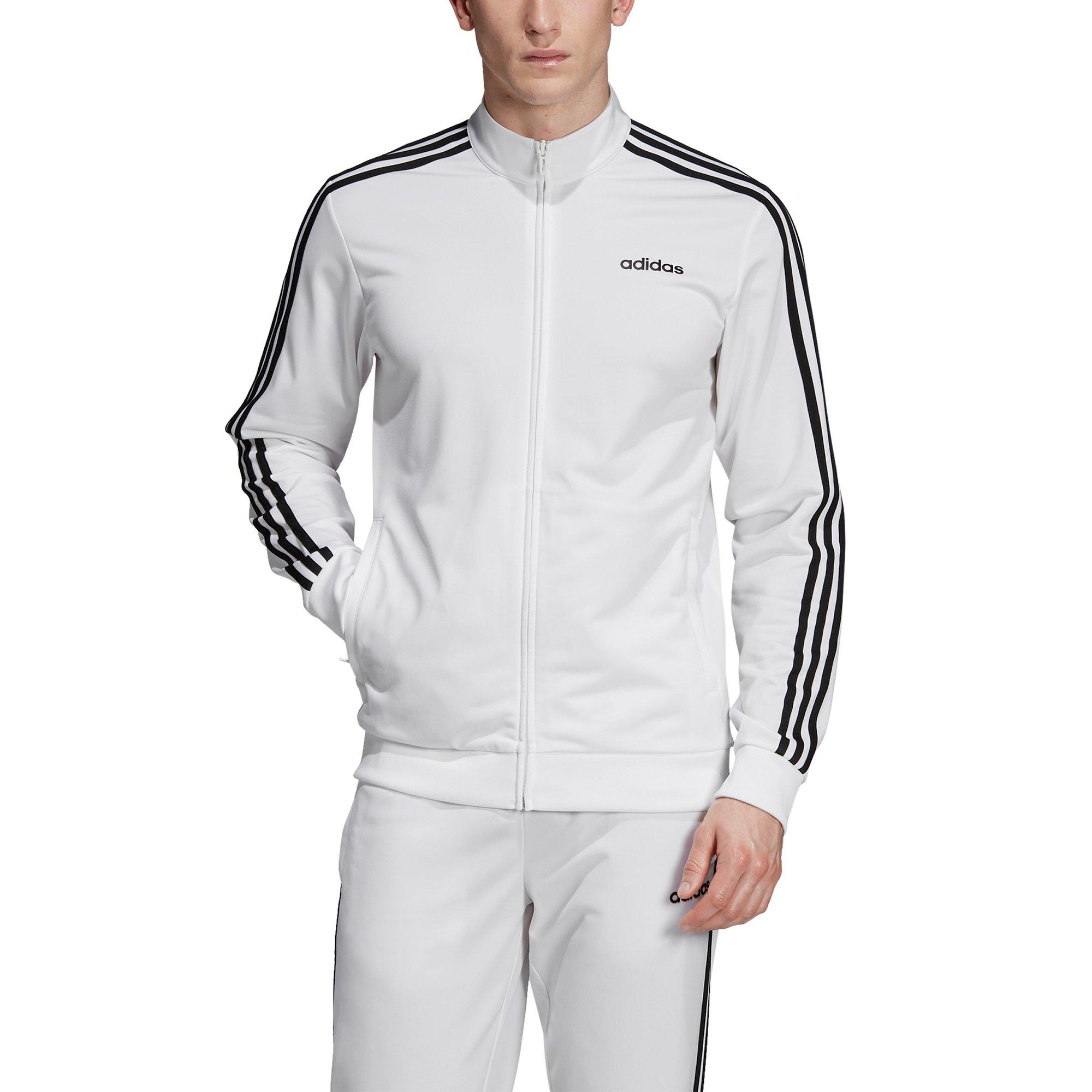 adidas tricot jacket white