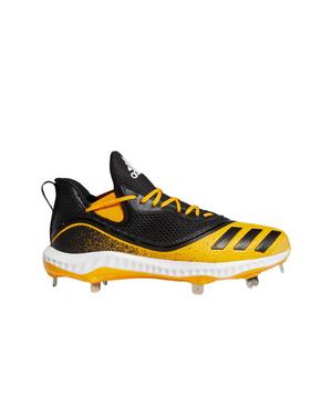 Adidas Icon V Bounce Black Yellow Men S Baseball Cleats