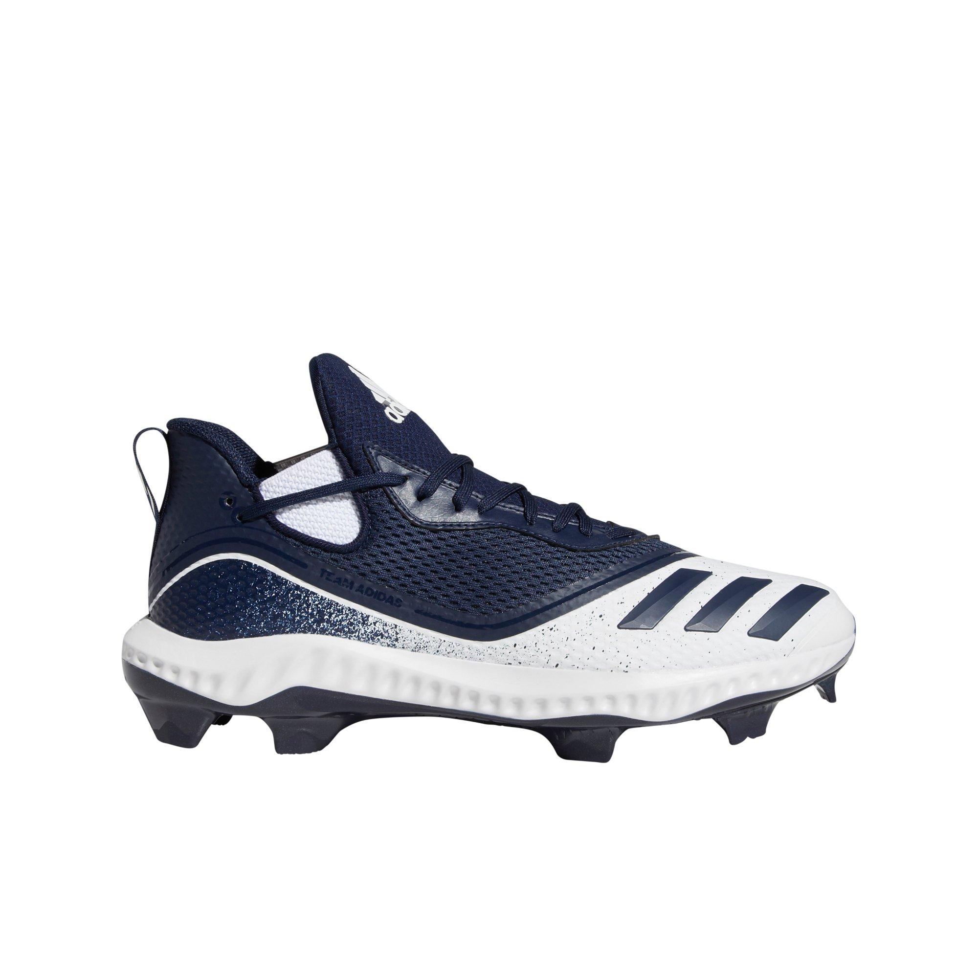 navy baseball cleats