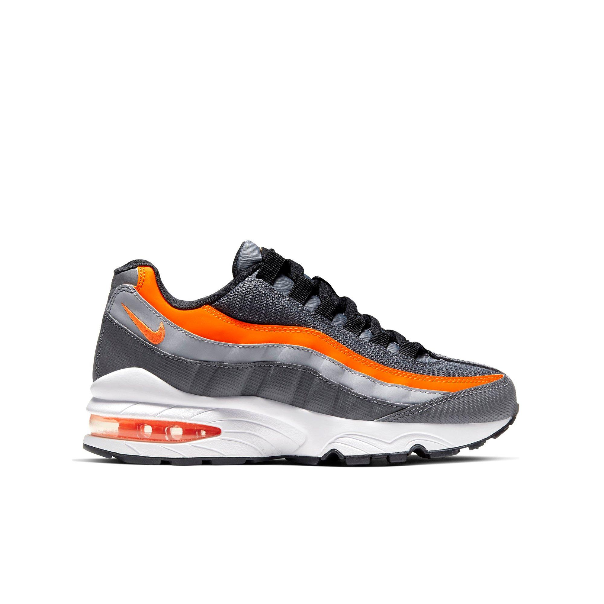 nike air max 95 orange and grey