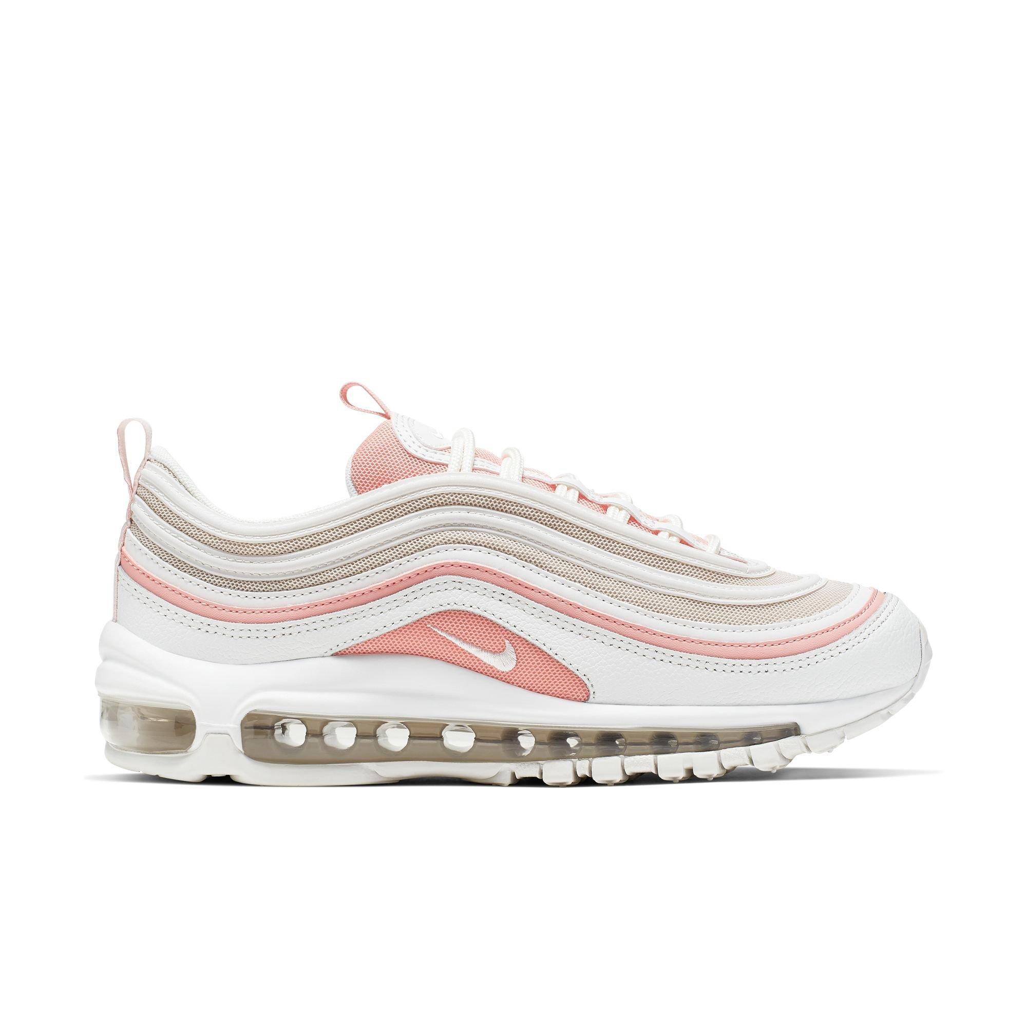grey and pink air max 97