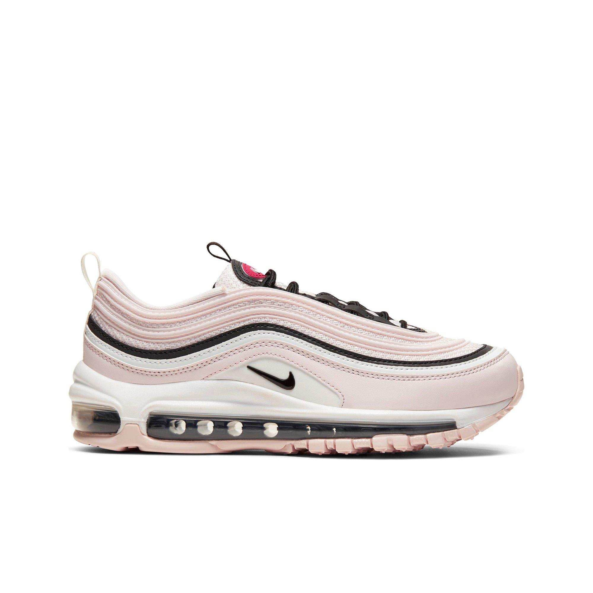Nike Air Max 97 Soft Pink Black White Women S Shoe Hibbett City Gear