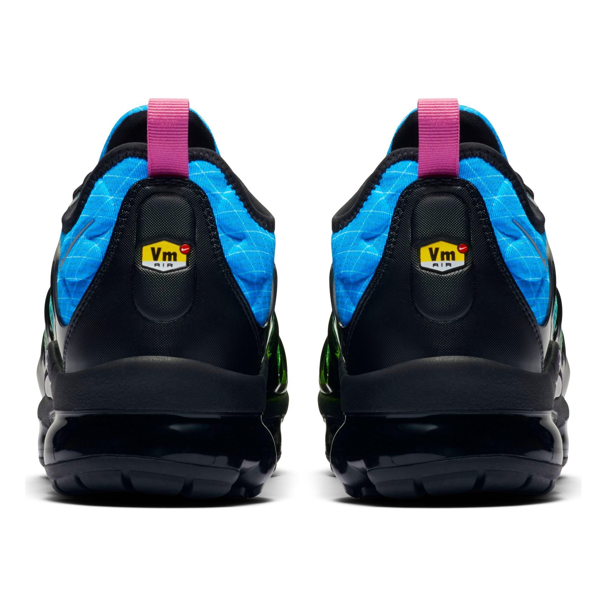 blue and green vapormax plus