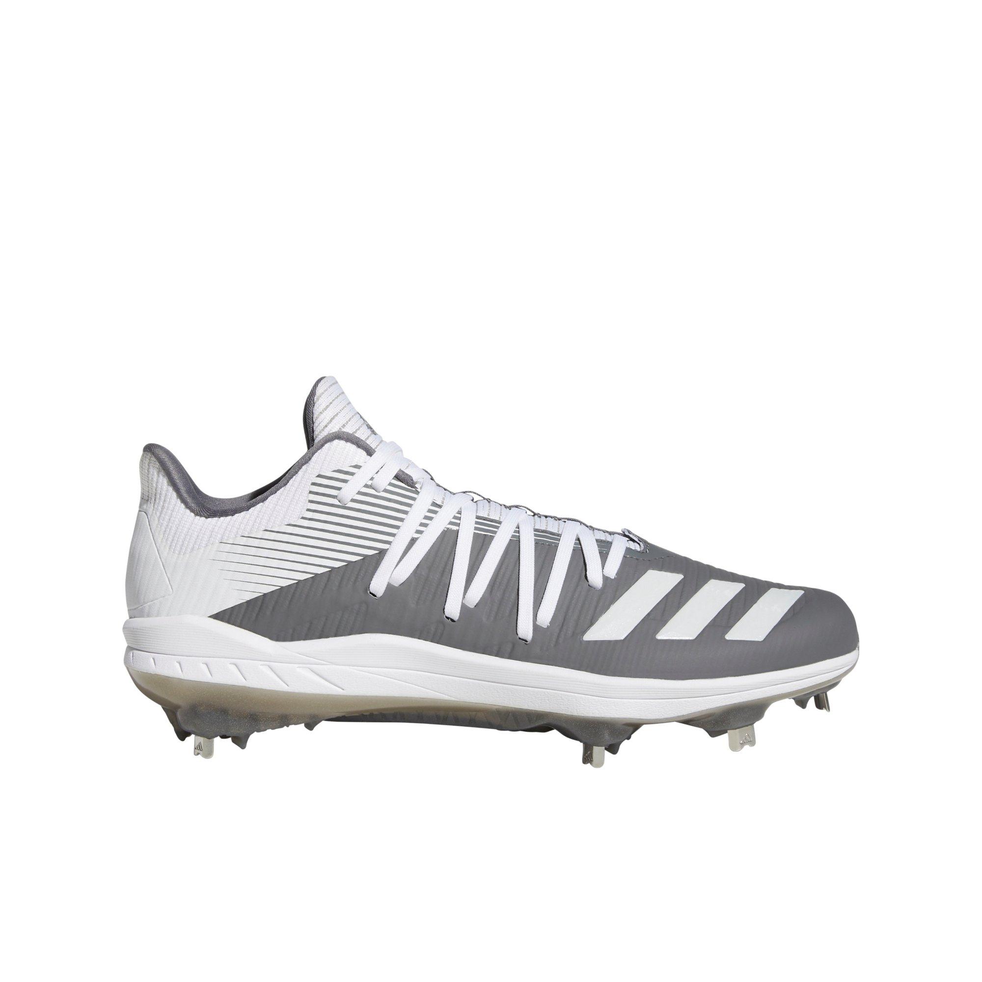 grey baseball cleats