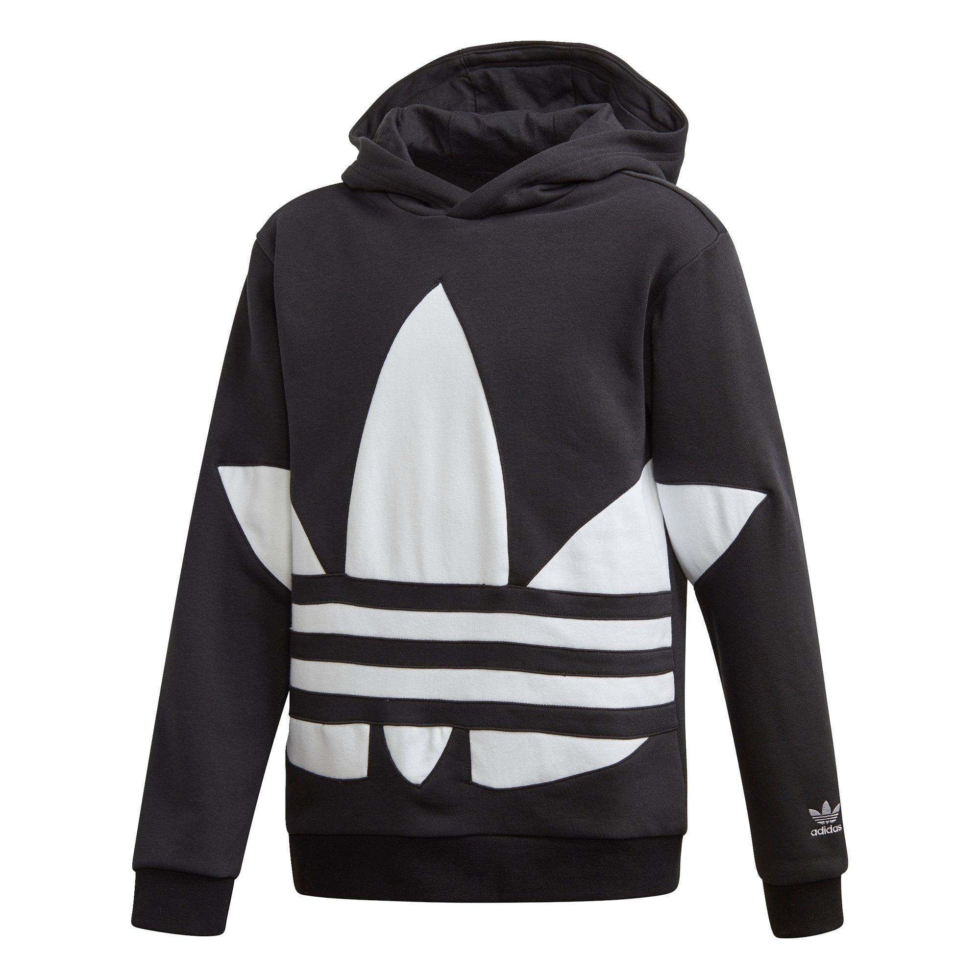 adidas trefoil hoodie junior