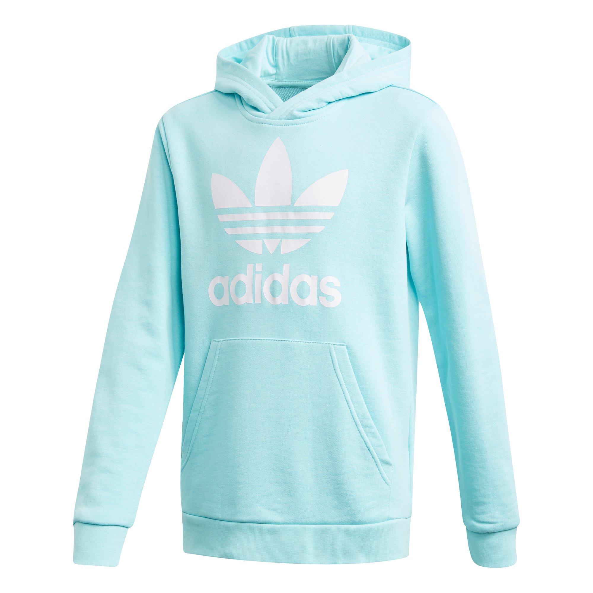 adidas trefoil hoodie junior