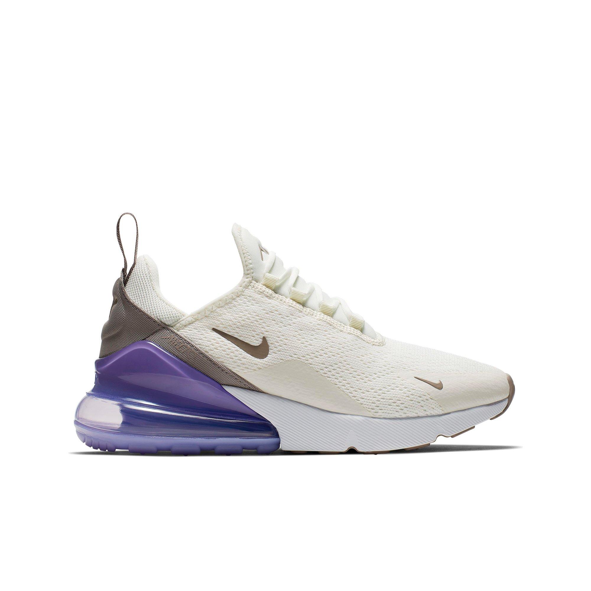 nike 270 white and purple