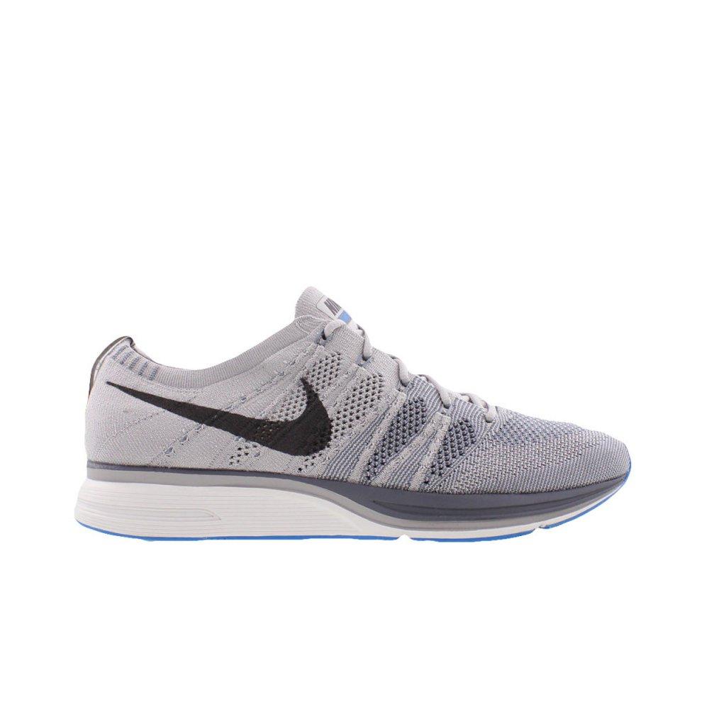 flyknit trainer grey blue