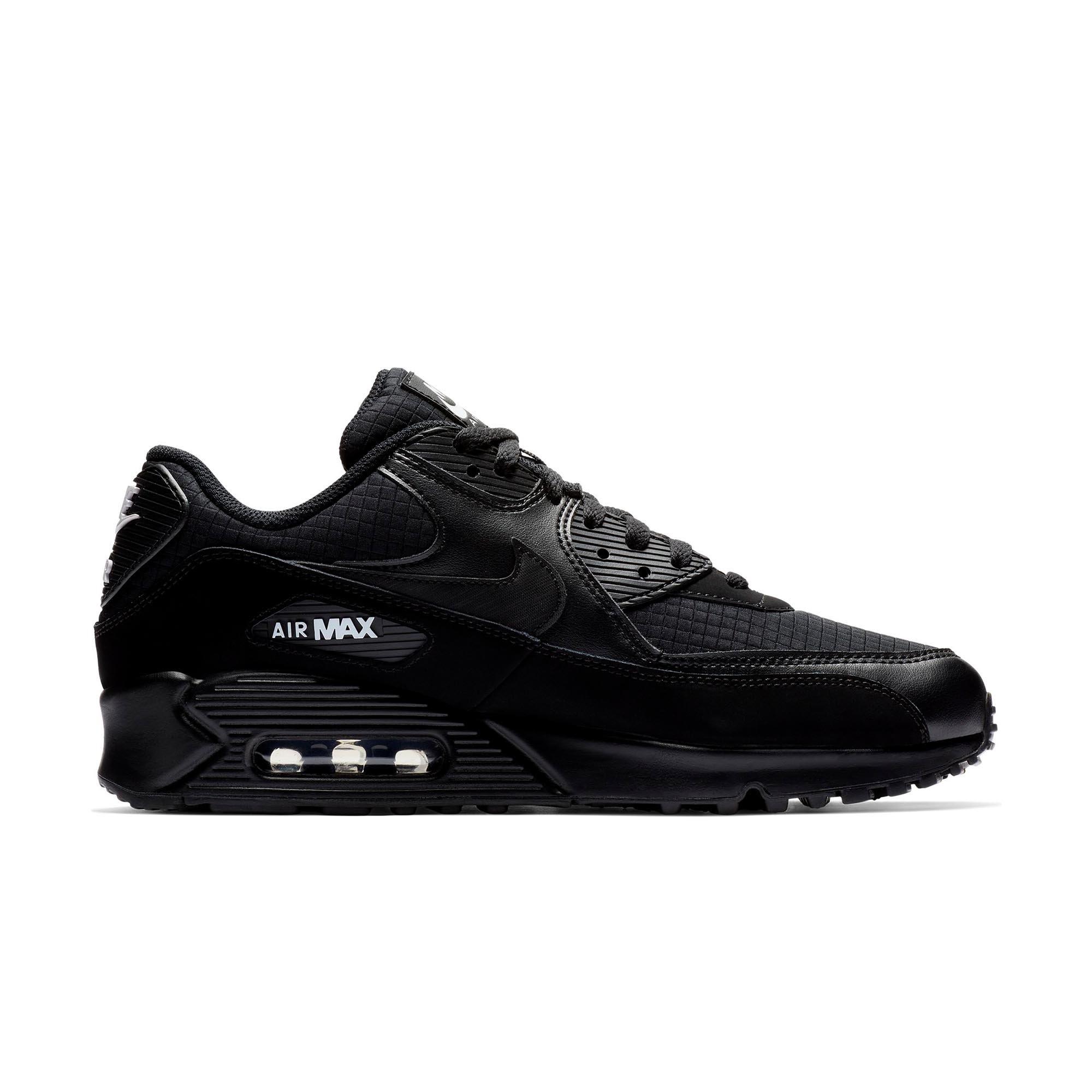 nike men's air max 90 essential shoe - black