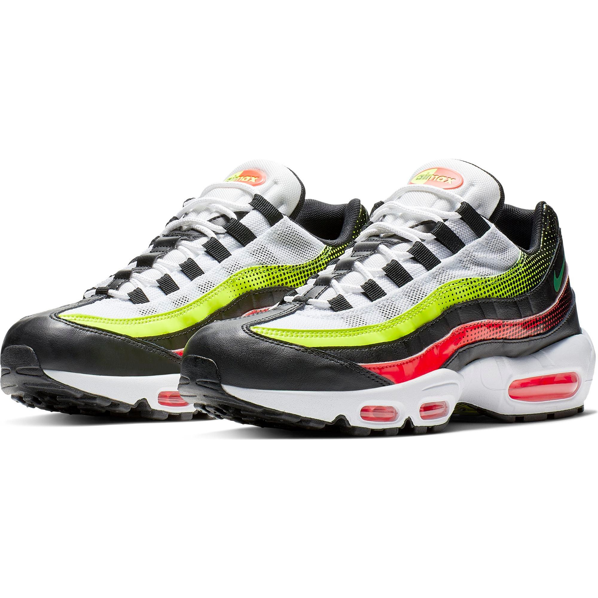 nike 95 green and black