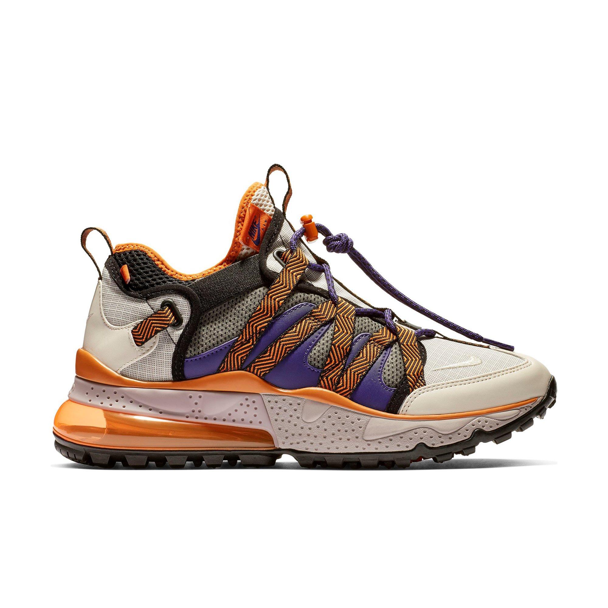 nike air max 270 bowfin pumice orange & purple