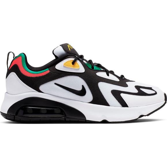 nike air max 200 white/black/bright crimson nike air max 200 white/black/bright crimson