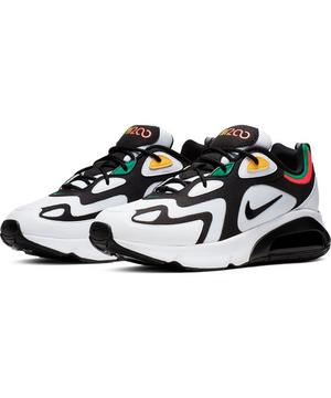 nike air max 200 white/black/bright crimson nike air max 200 white/black/bright crimson