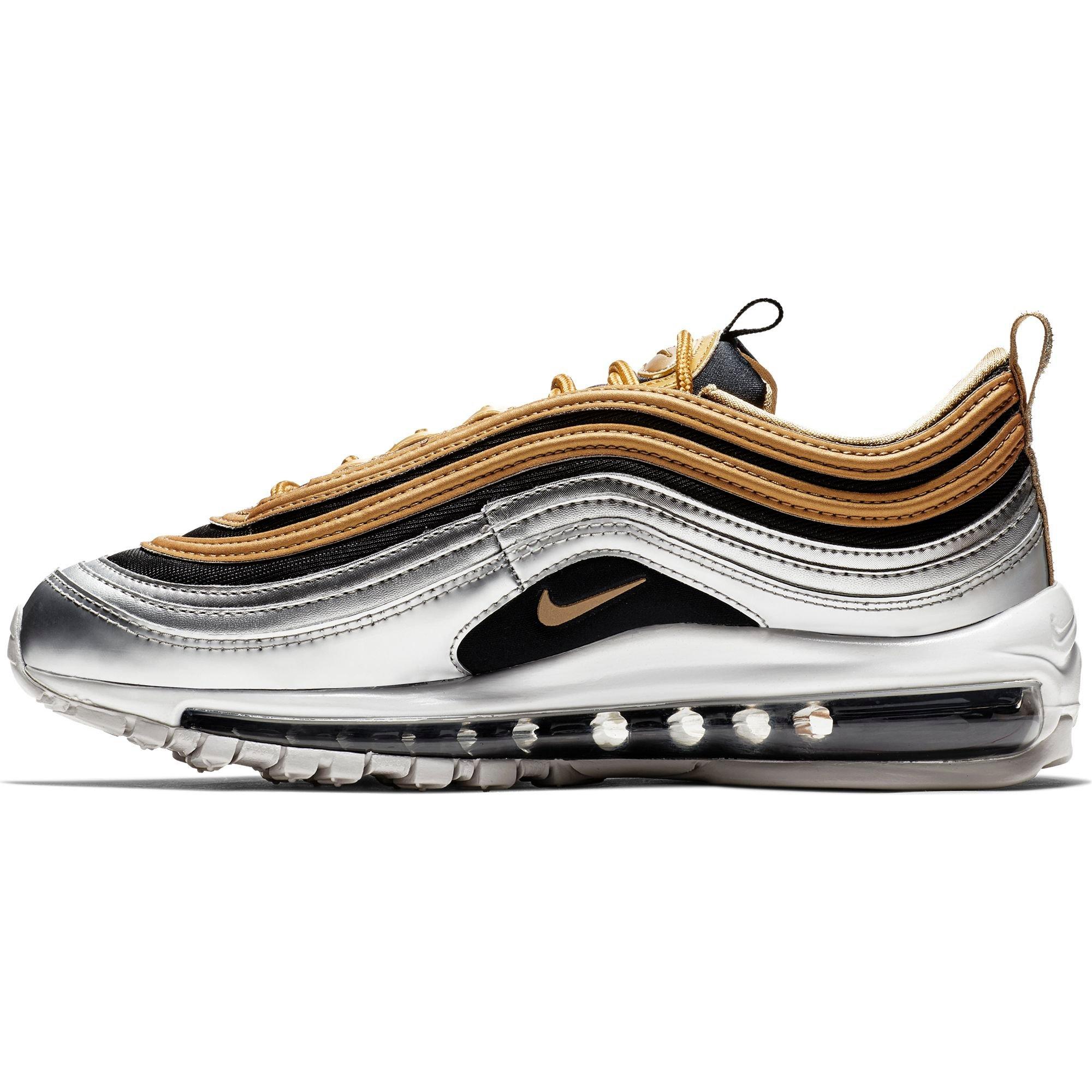 air max 97 silver and gold