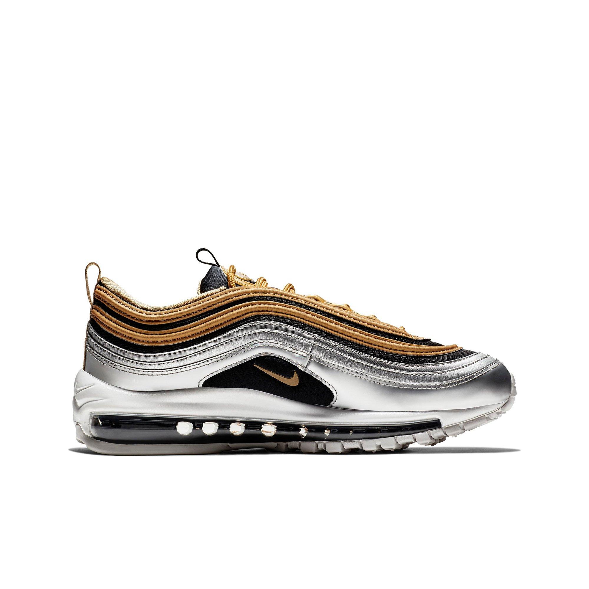 nike gold silver