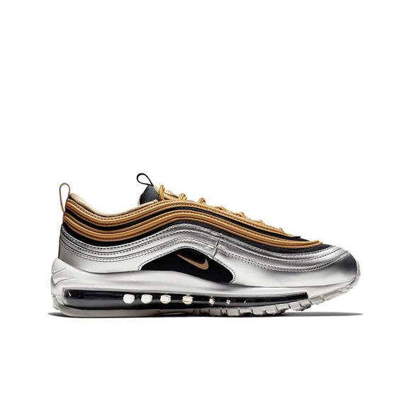 Kids Unisex white & silver nike air max 97 ultra 17 trainers