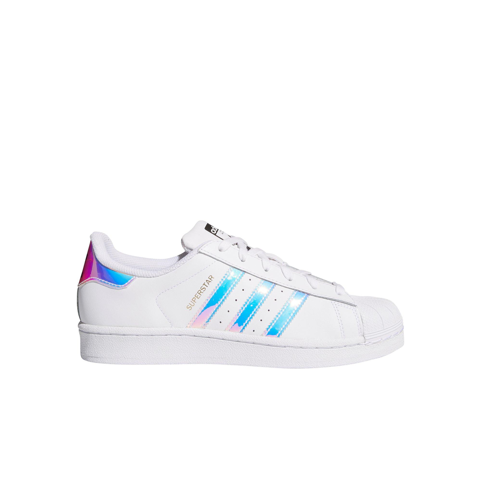adidas superstar white metallic