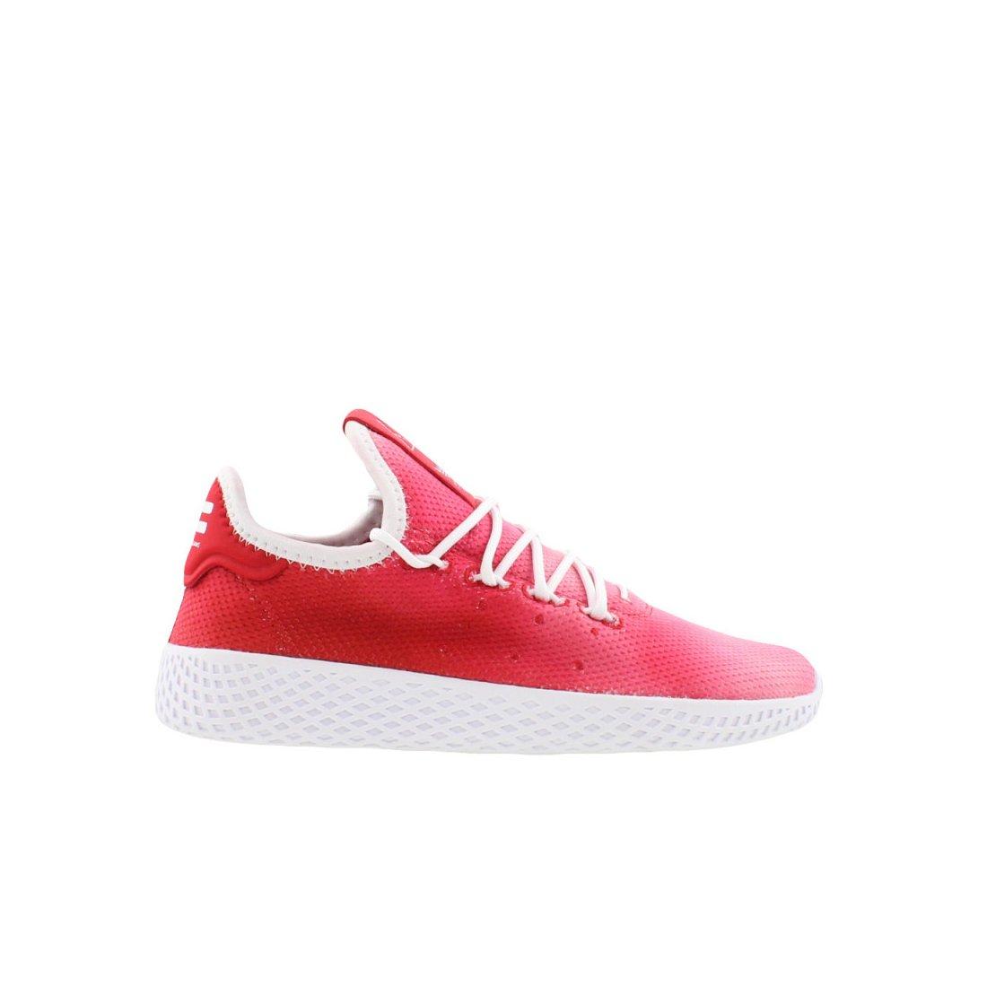 pharrell williams tennis hu shoes red