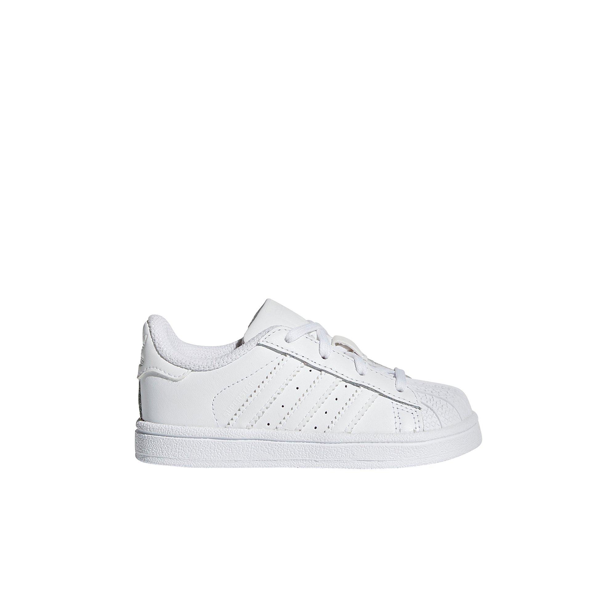 all white adidas youth