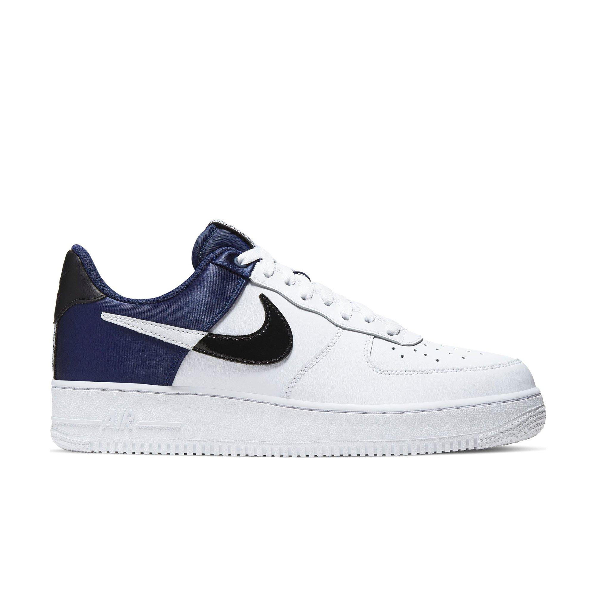 air force 1 white and navy blue