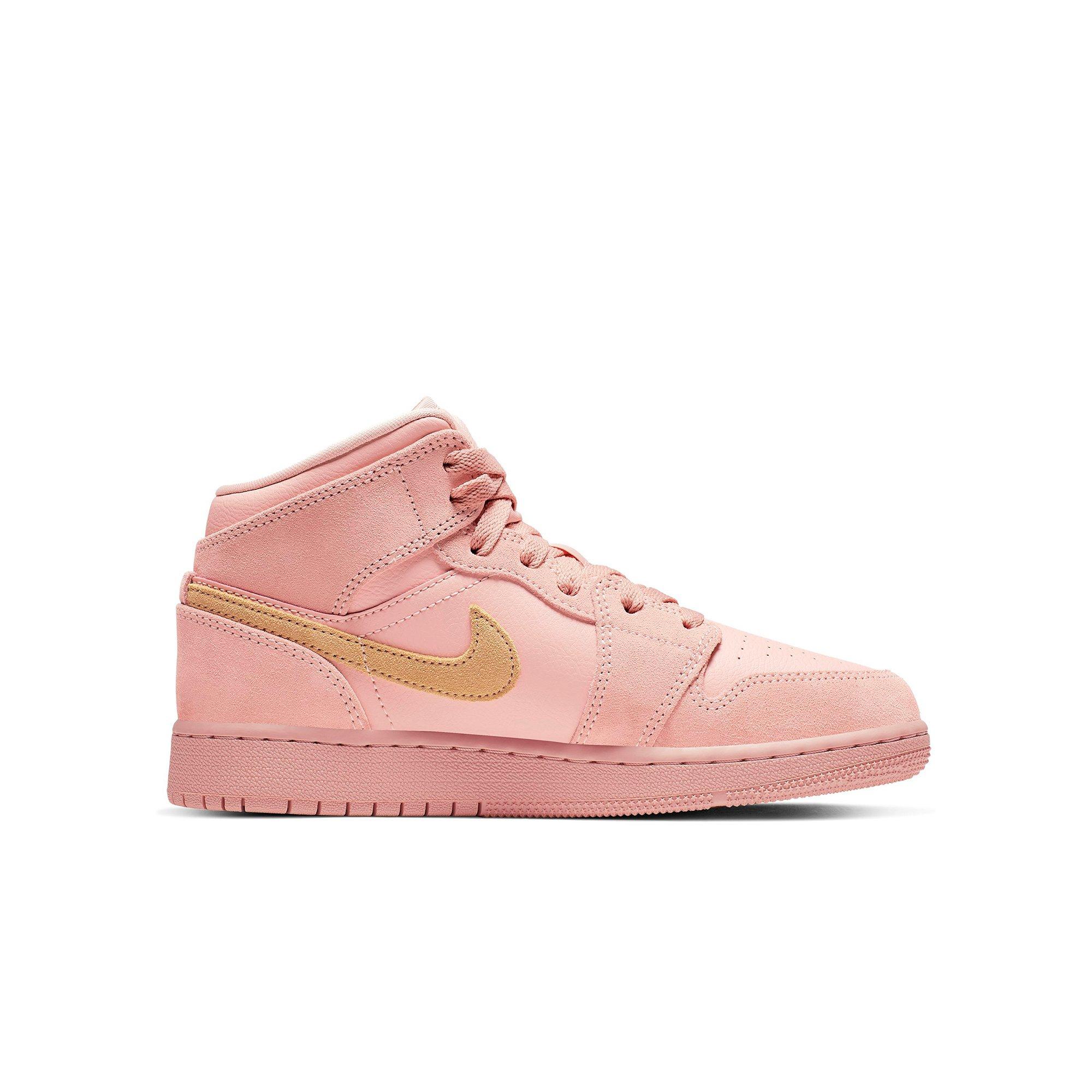 air jordan 1 mid se coral gold