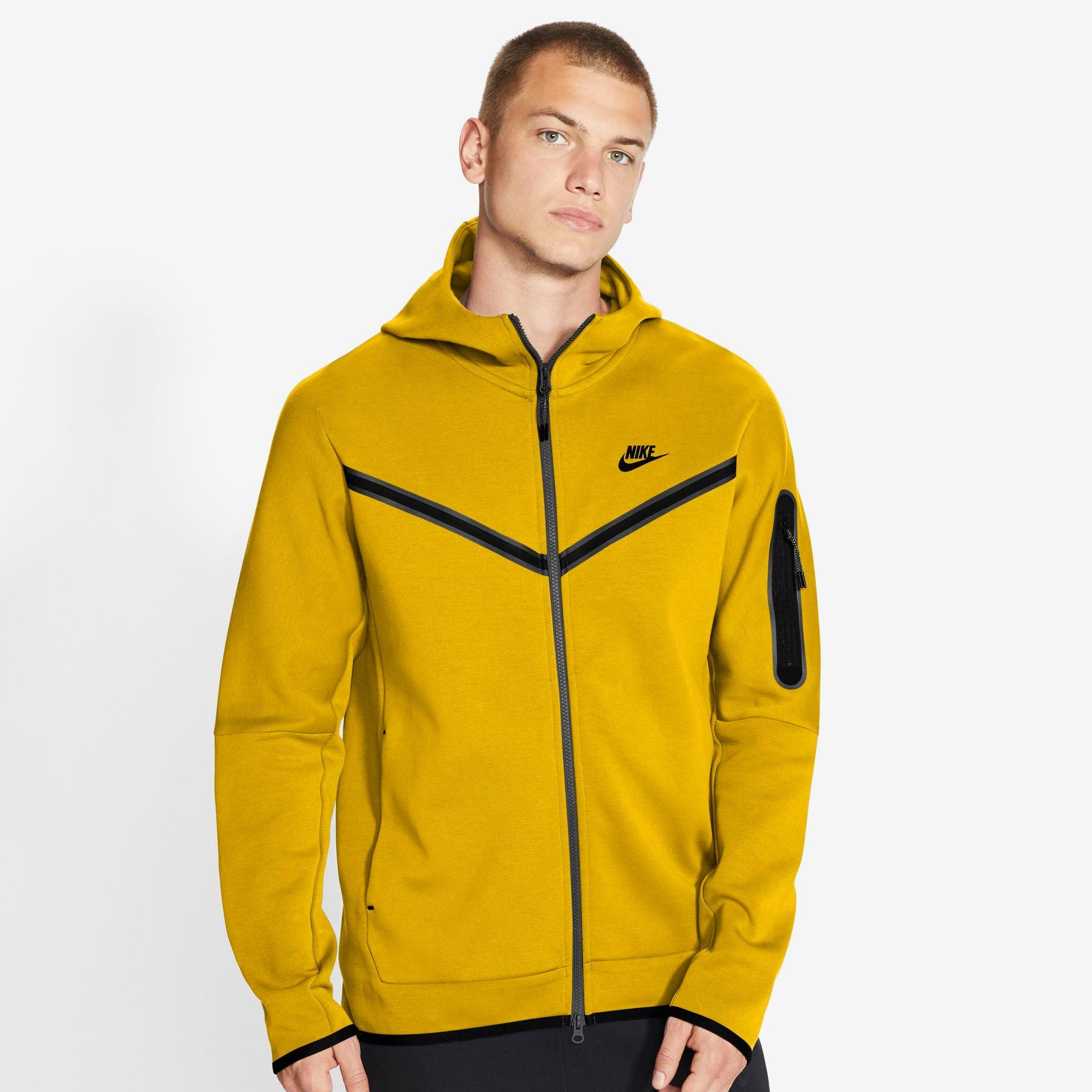 yellow tech fleece