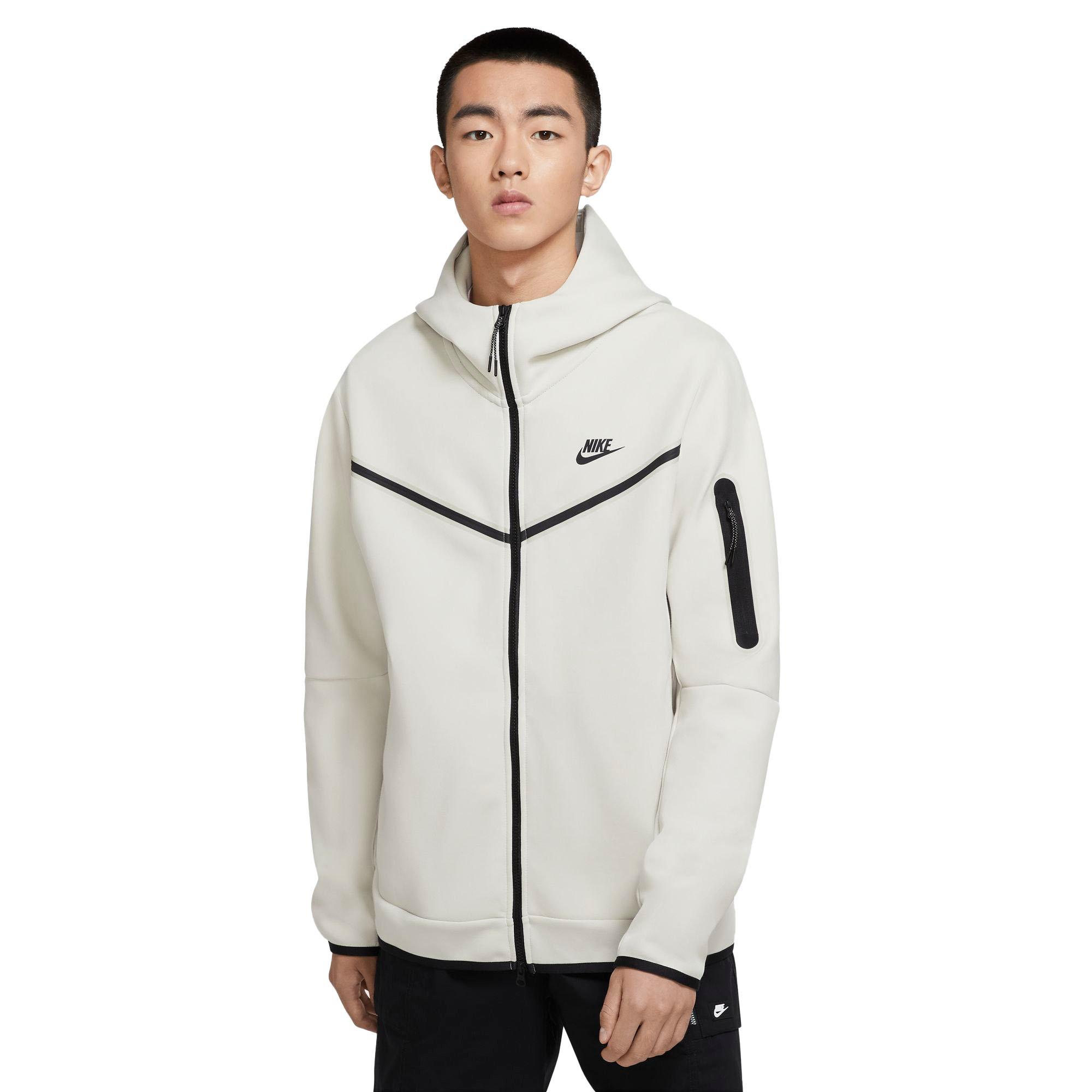 nike tech fleece cream