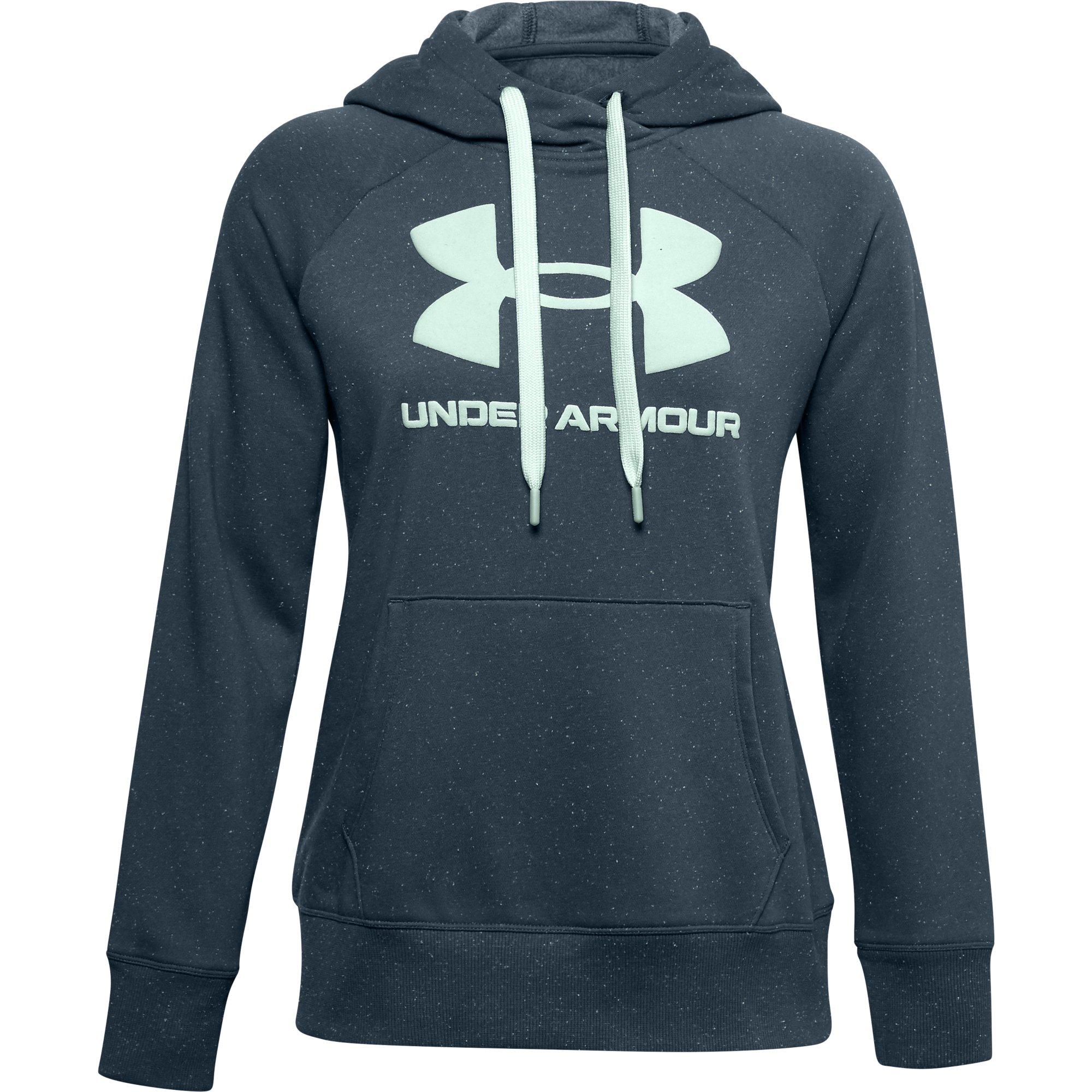 blue womens under armour hoodie