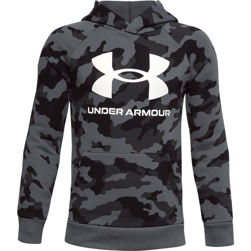 under armour hoodie kids grey