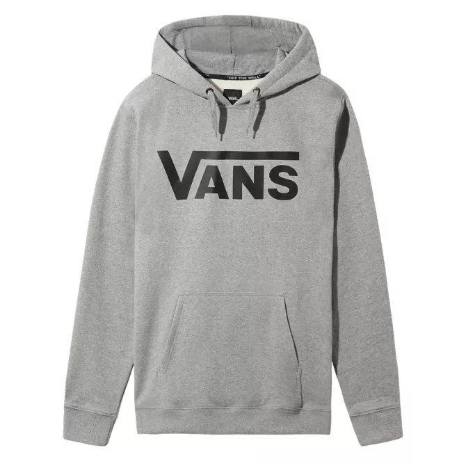 grey hoodie vans