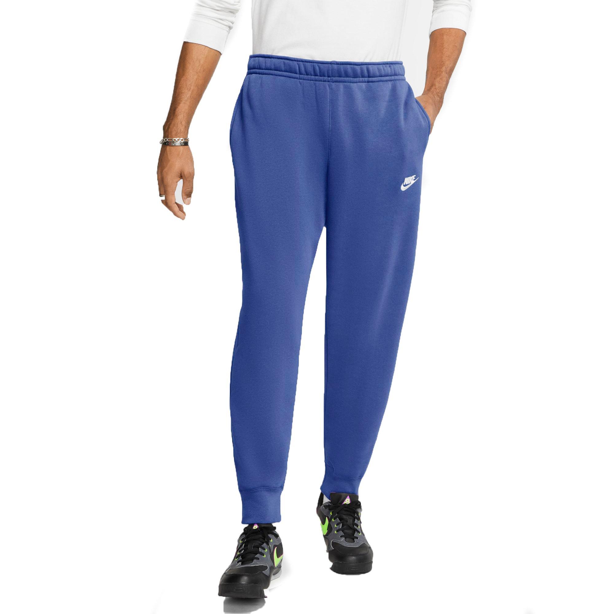 blue nike sweatpants