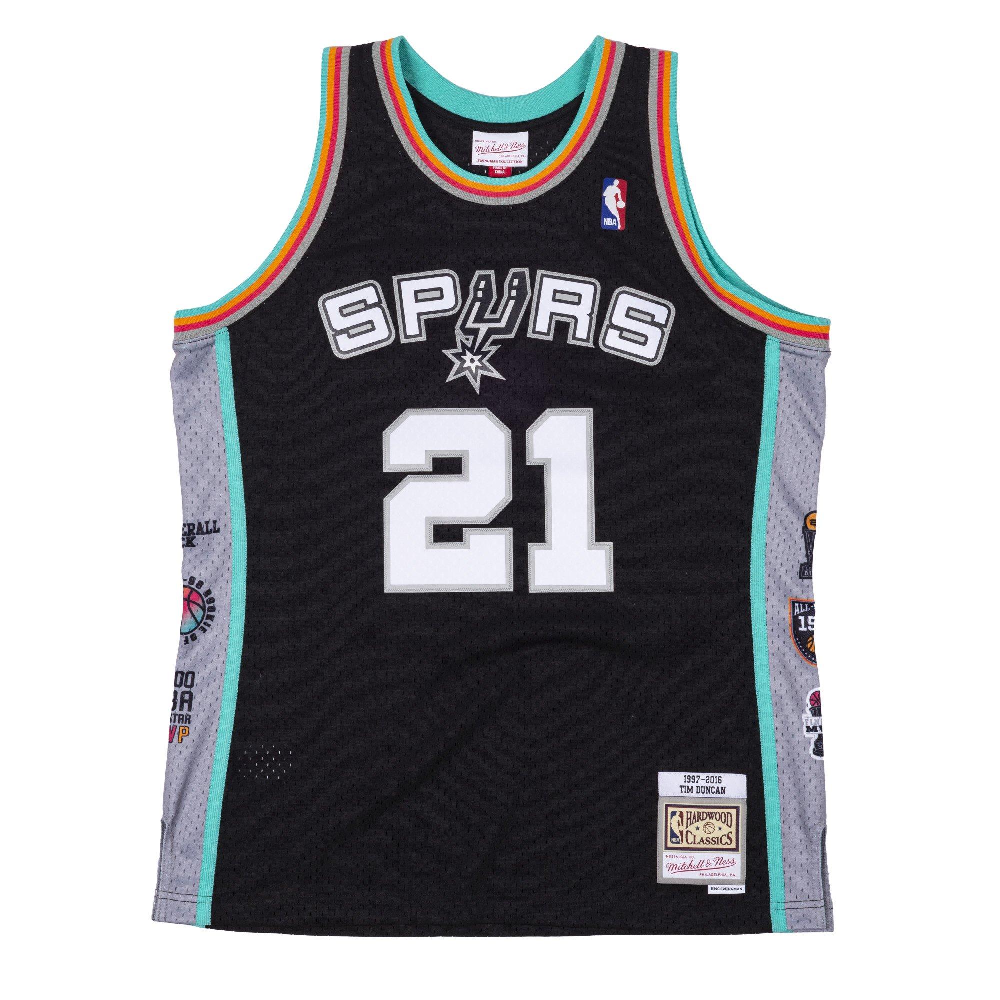 tim duncan hall of fame jersey