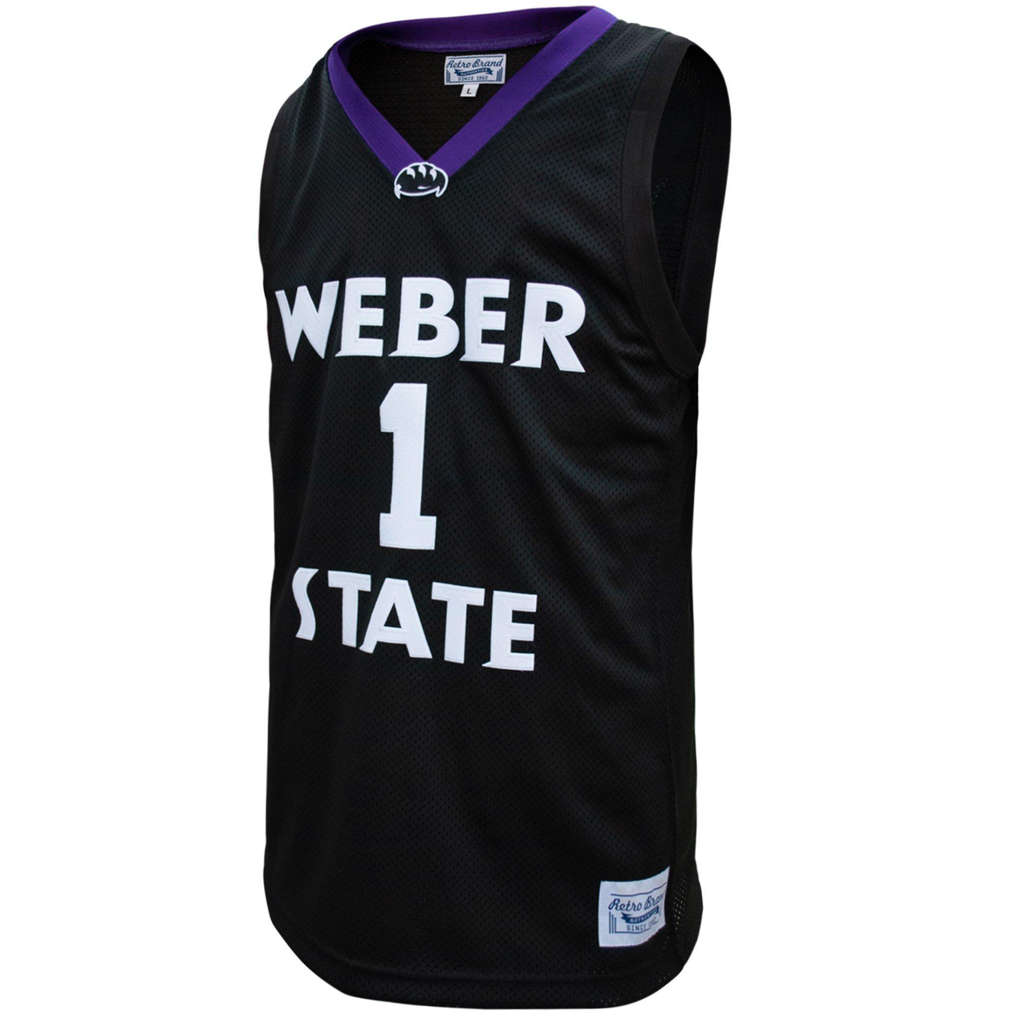 weber state basketball jersey