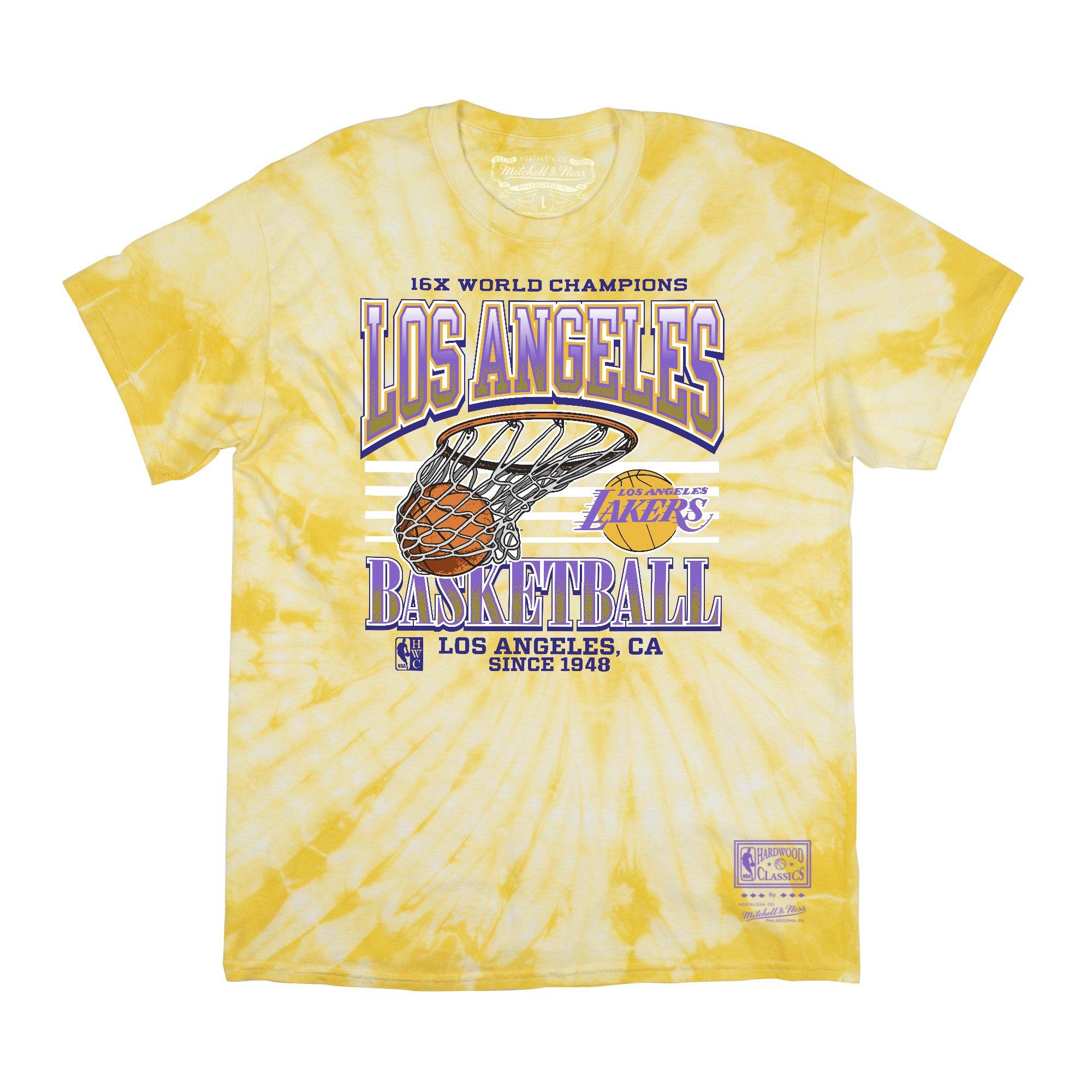 lakers tie dye shirt