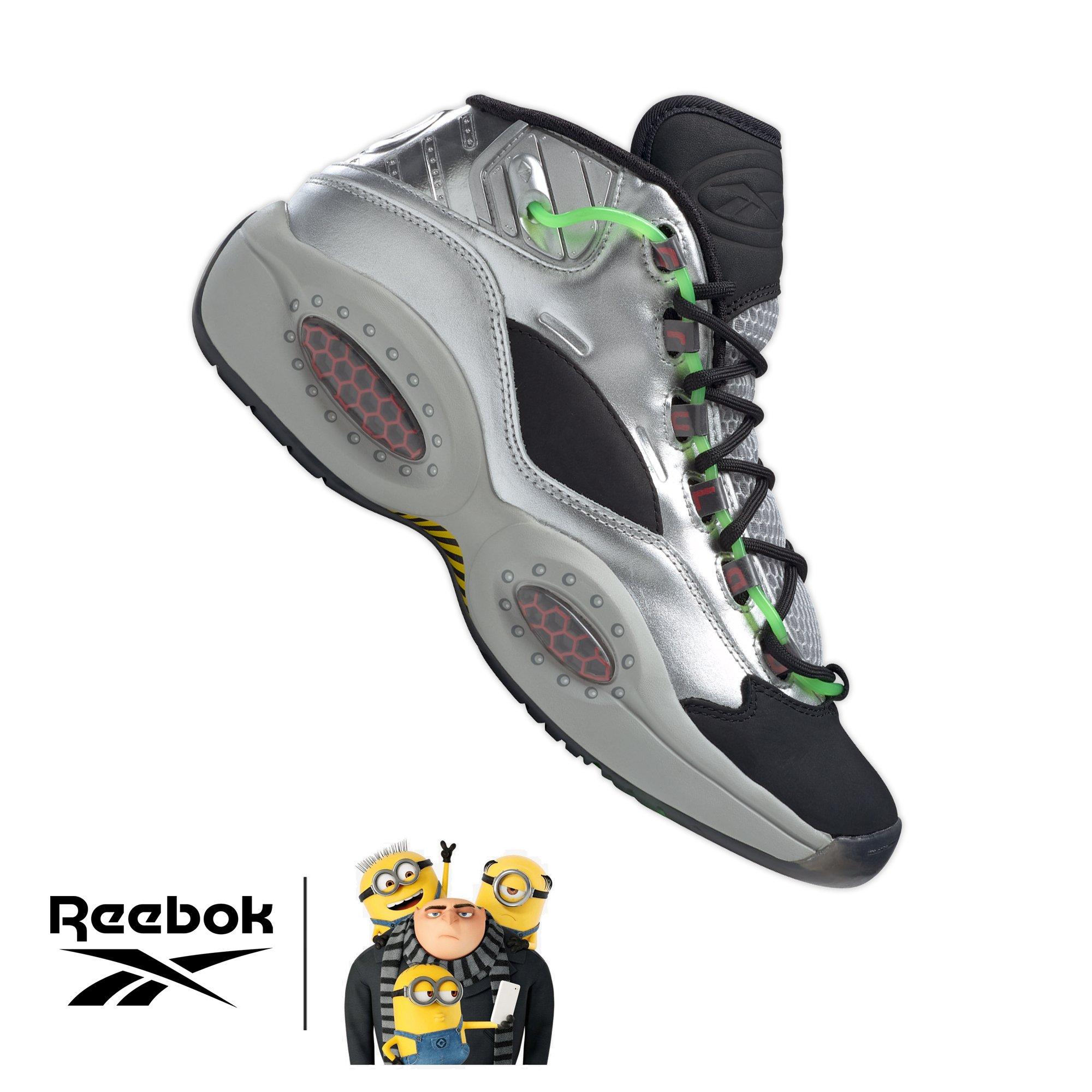 reebok question mid basketball shoes