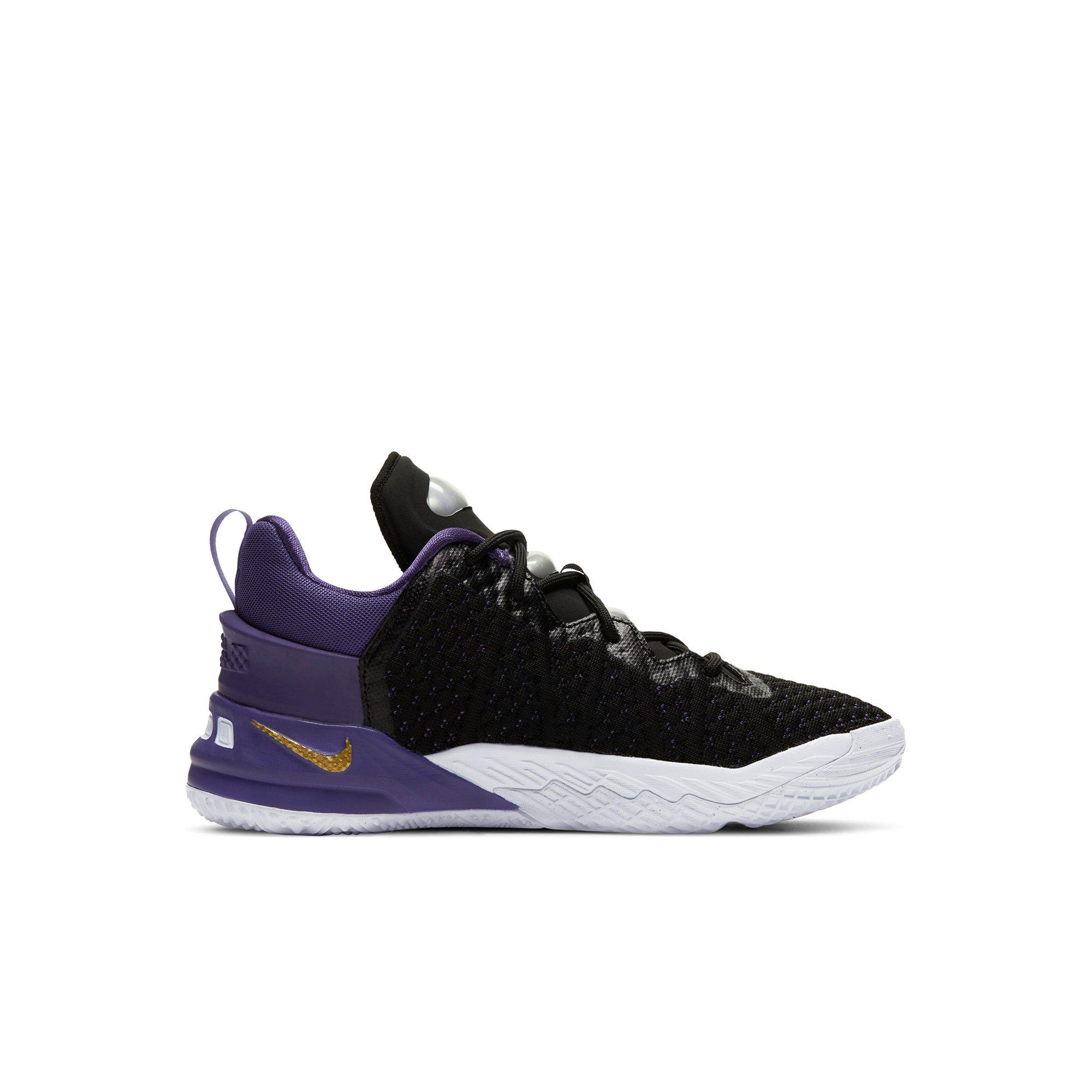 lebron shoes kids purple