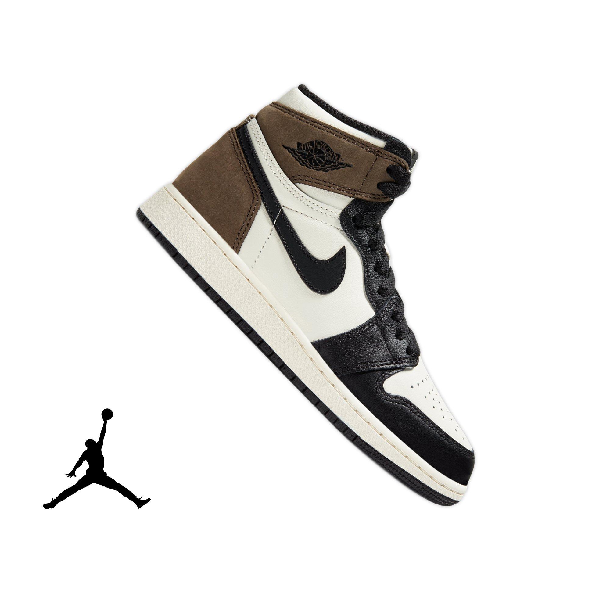 jordan 1 retro high og dark mocha grade school kids shoe hibbett city gear jordan 1 retro high og dark mocha grade school kids shoe