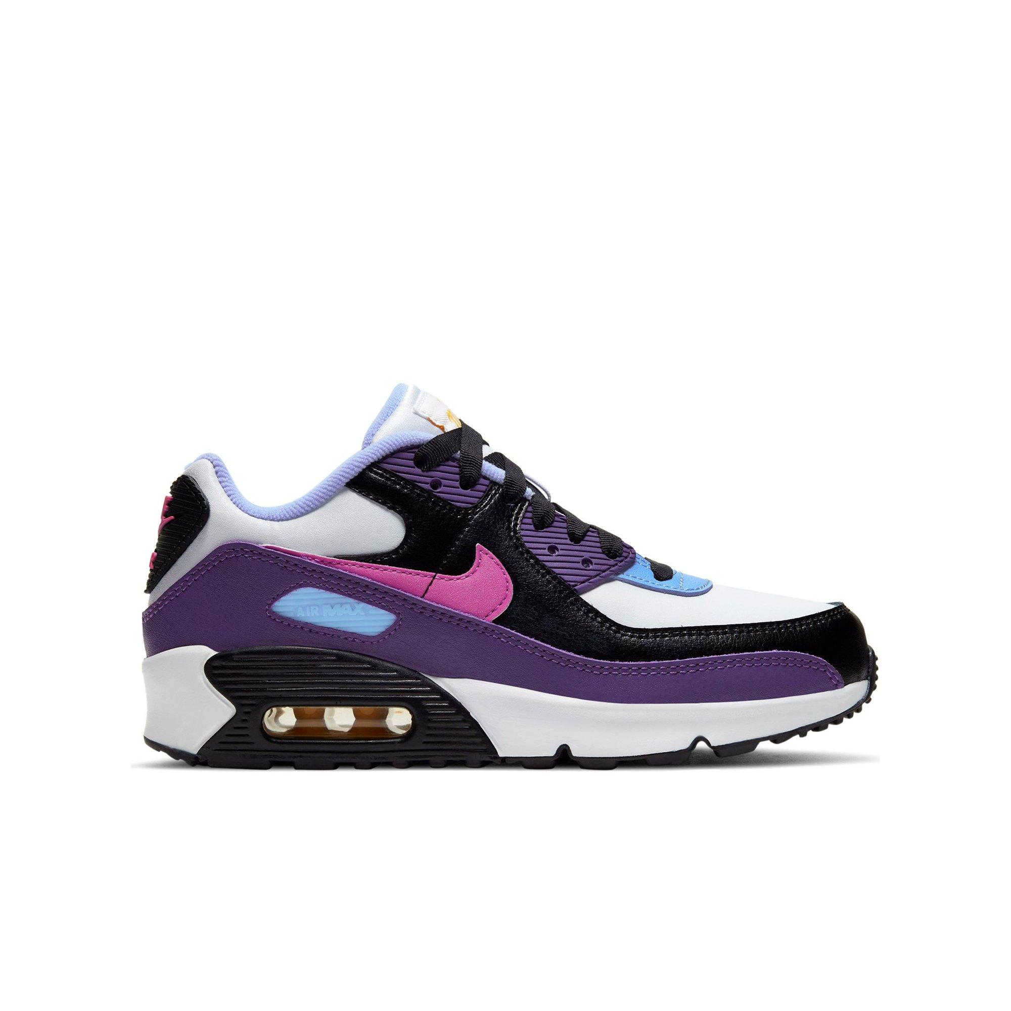 nike air max 90 purple and teal