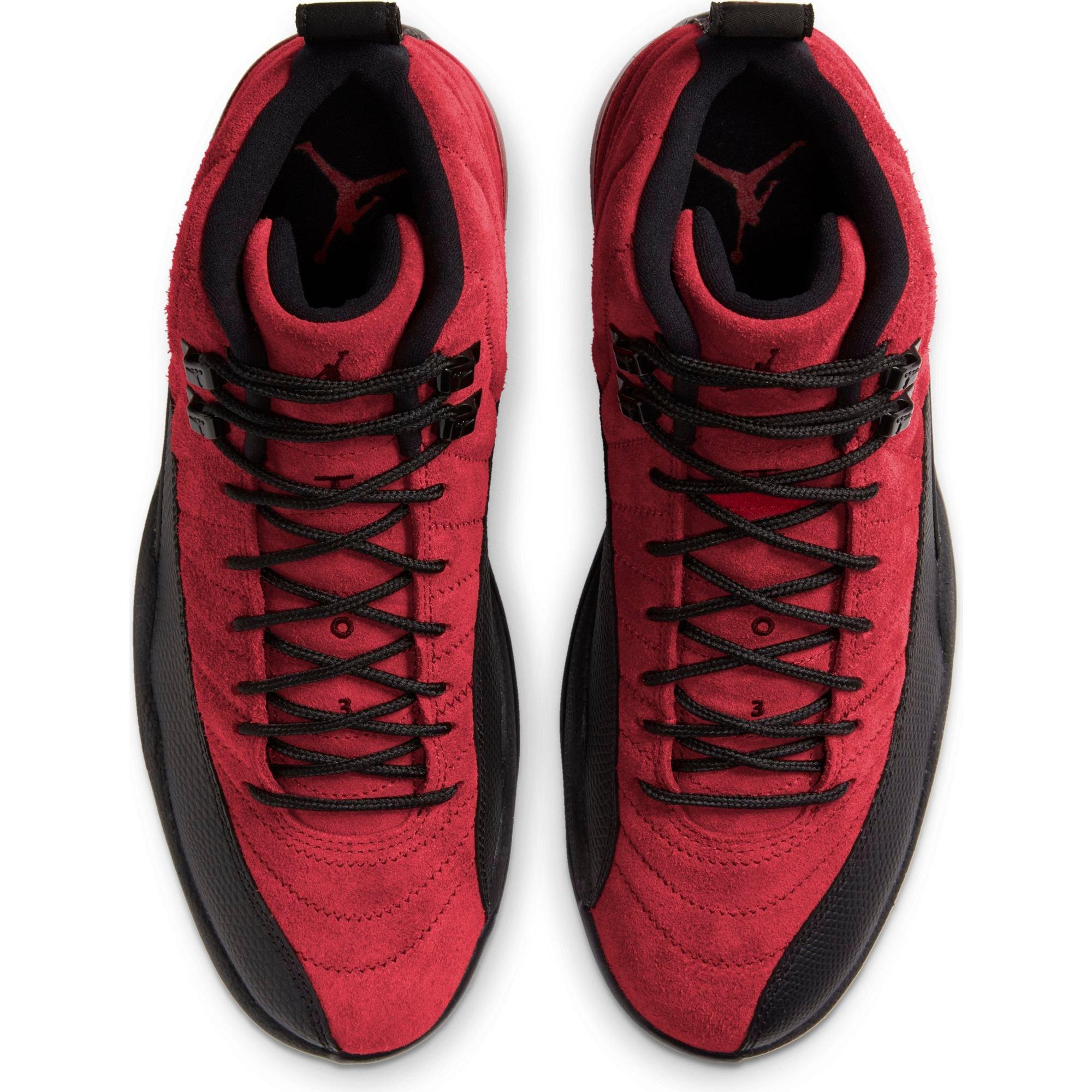 jordan 12 black red