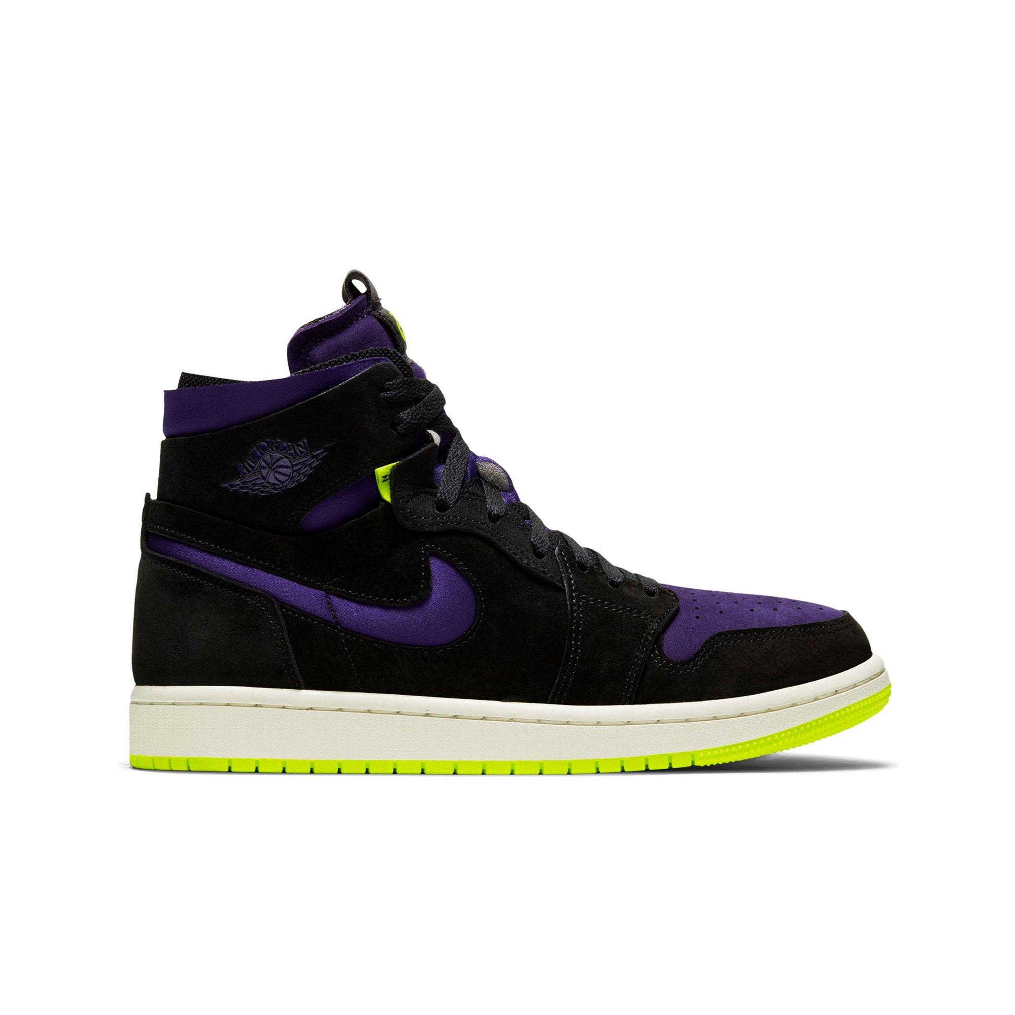 purple air jordans womens