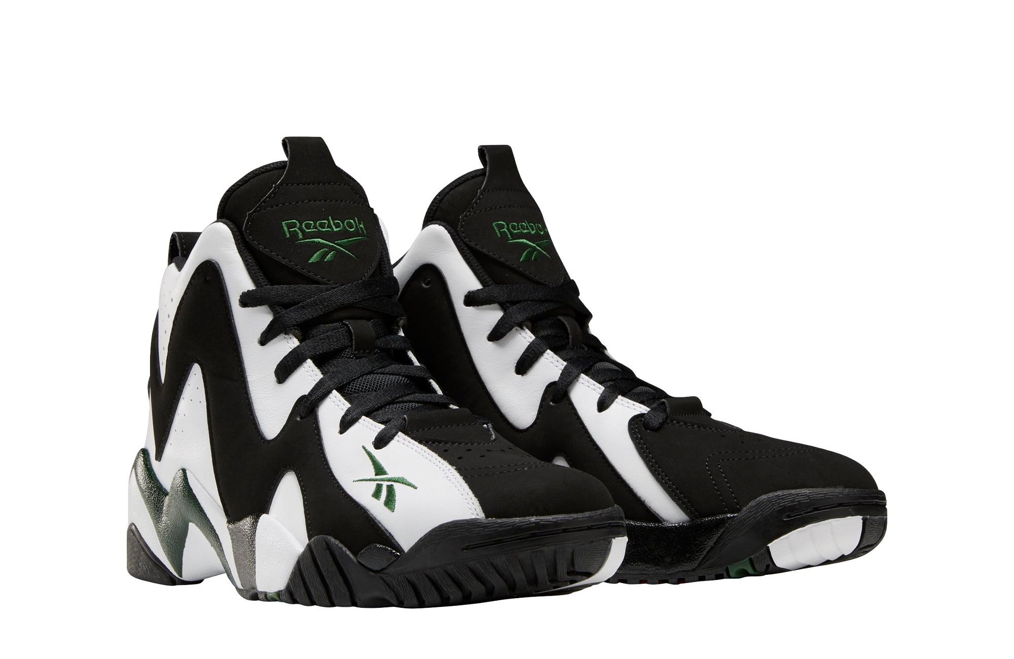 Reebok kamikaze 2 2024 black and white