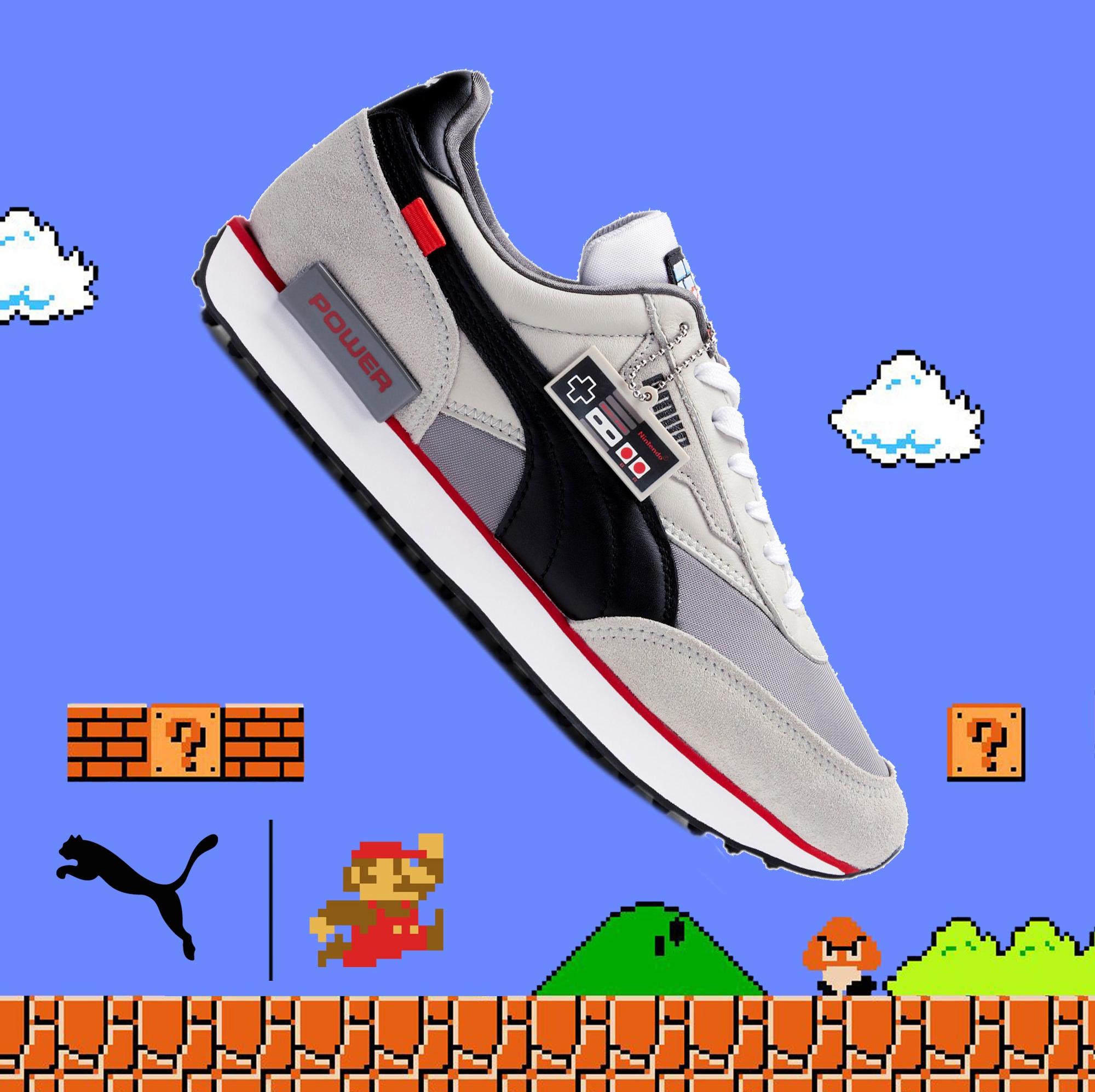 Sneakers Release Puma Future Rider Nintendo Entertainment System Nes Men S And Grade School Kids Shoe