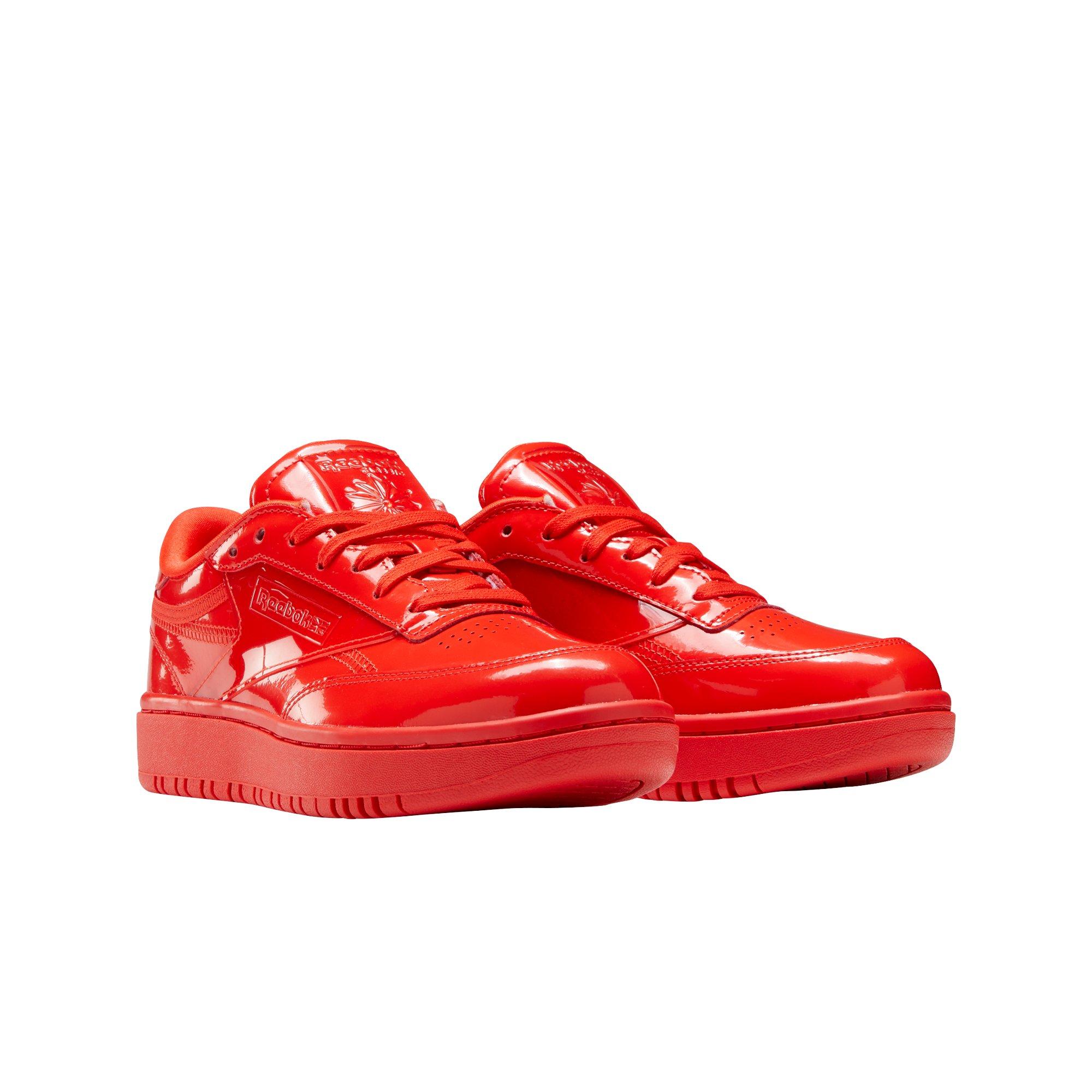 cardi b red shoes reebok