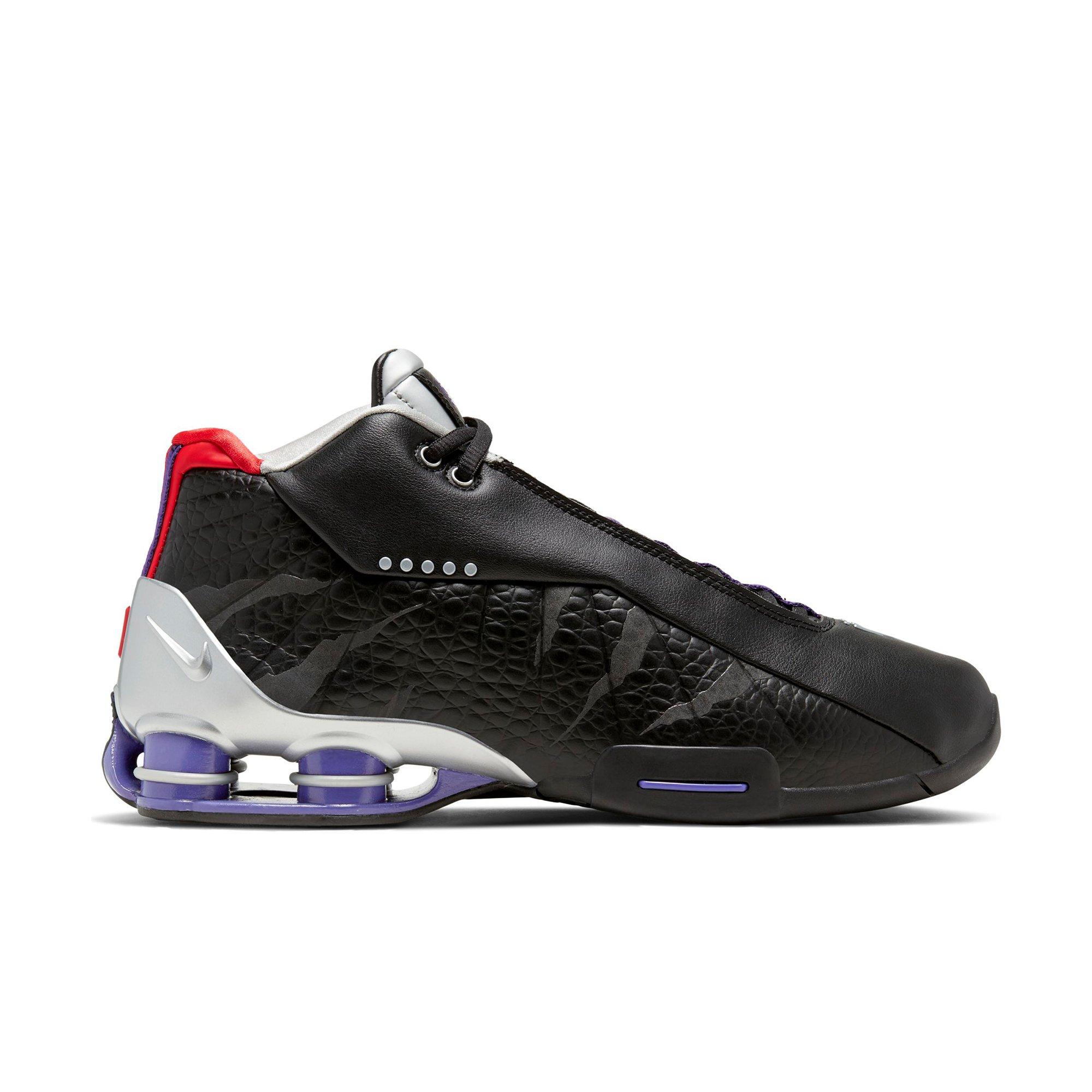 nike shox for women black