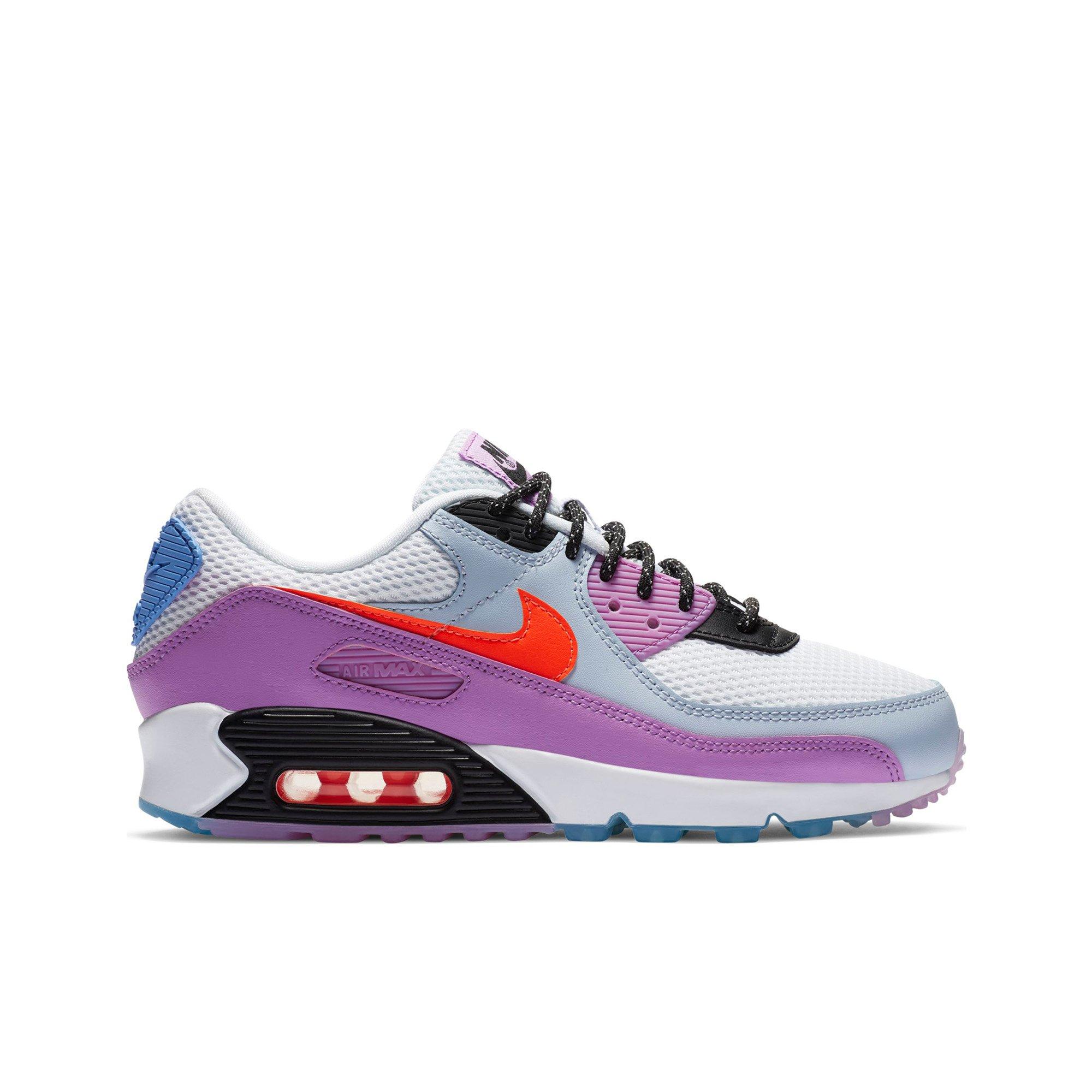 air max 90 noir violet