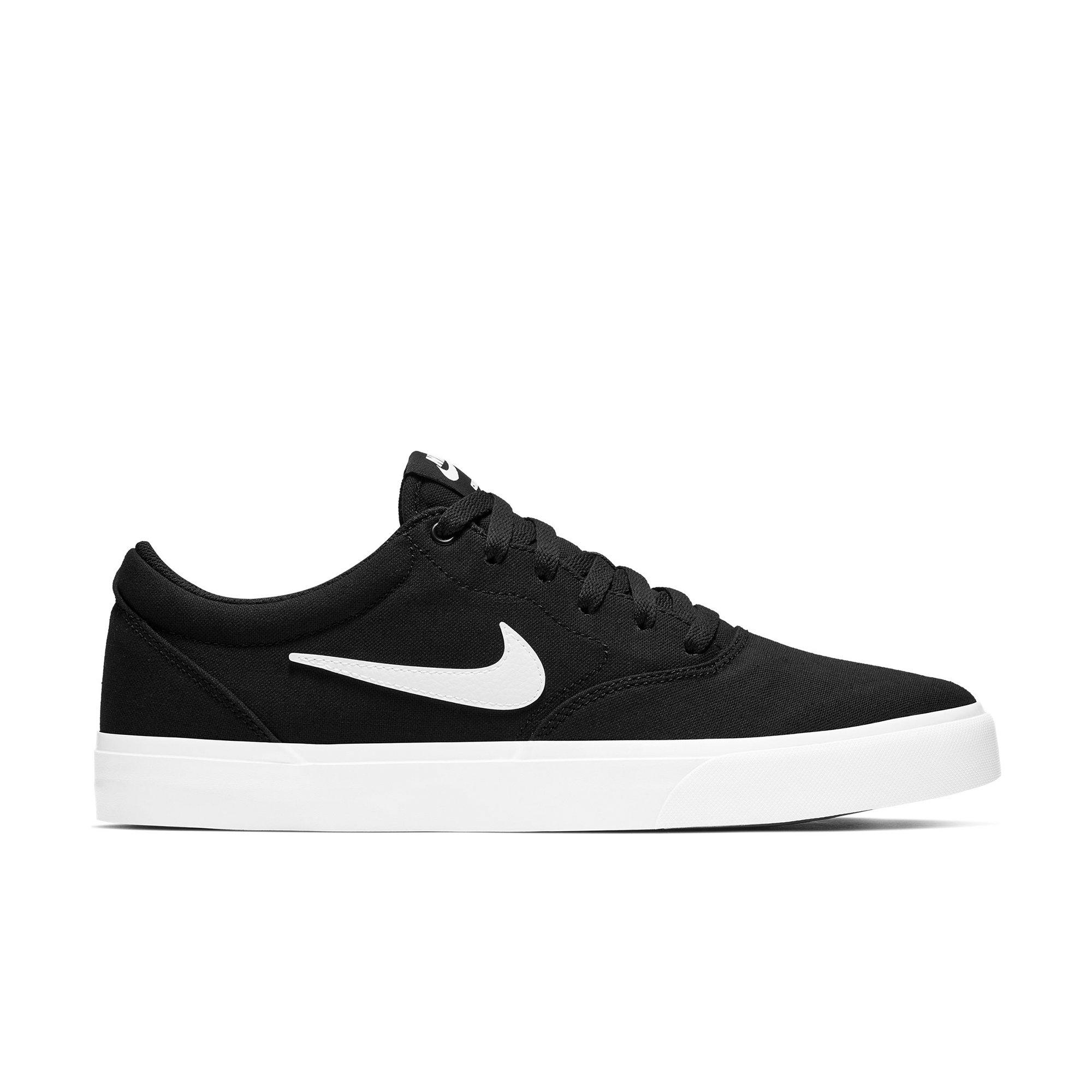 black nike canvas