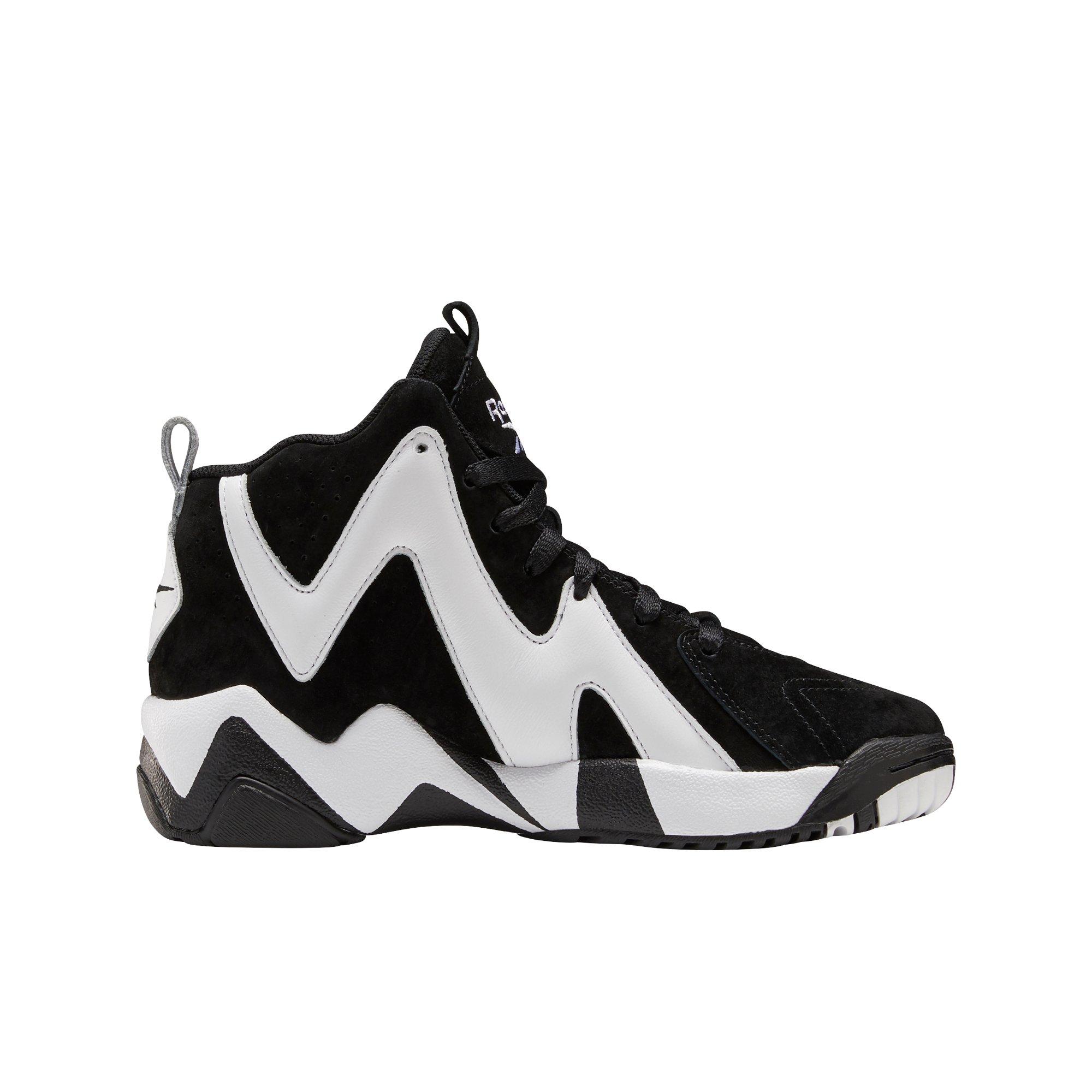 reebok black and white shoes