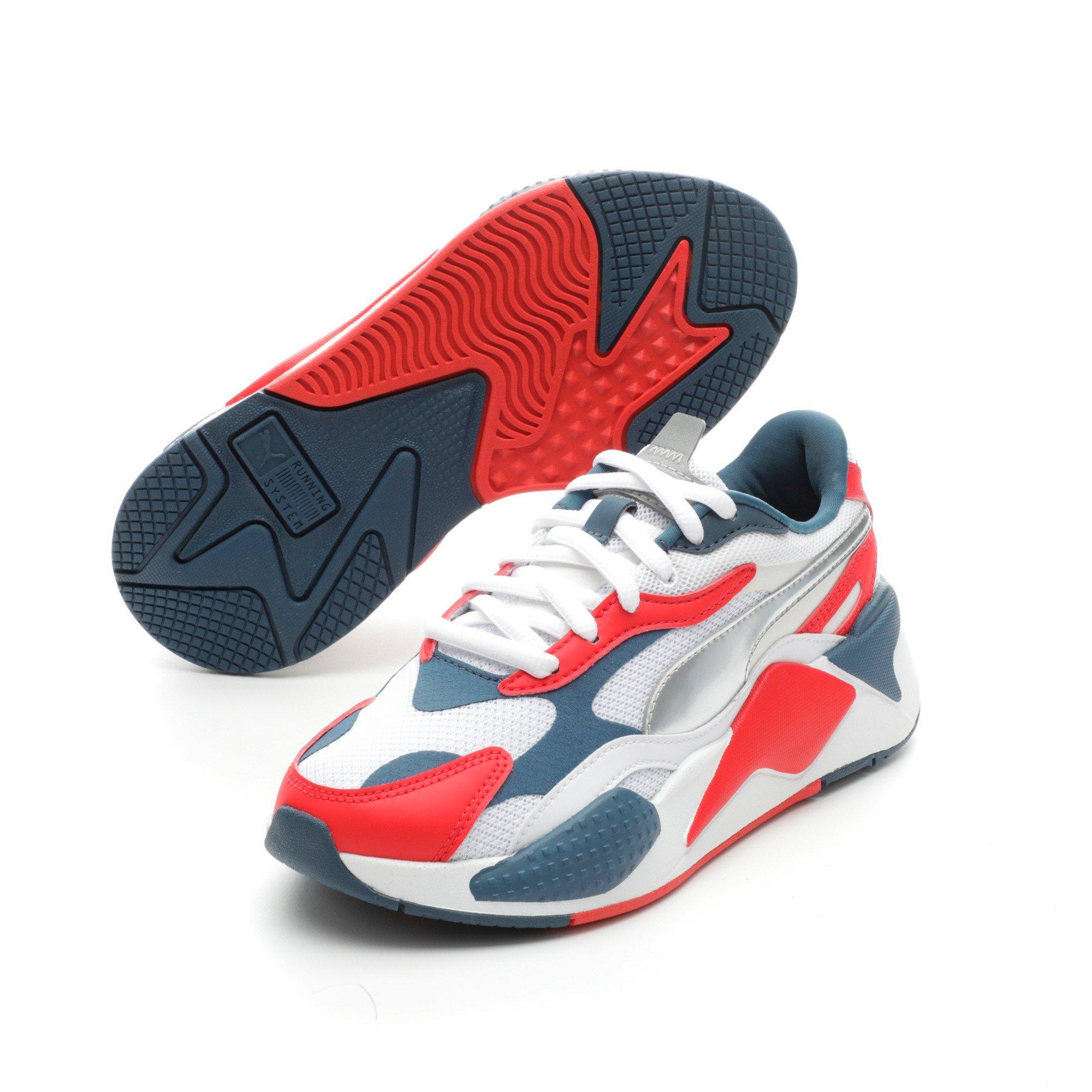 puma rs x black red