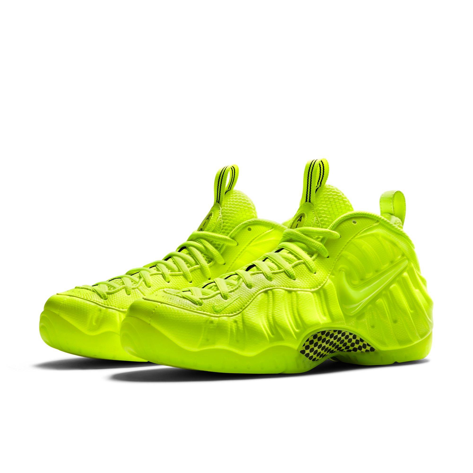 neon yellow foamposites